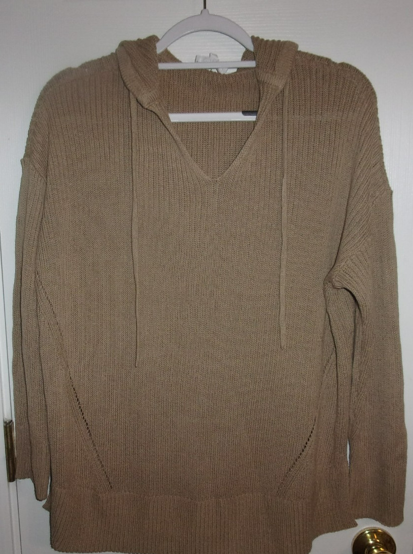Haven WELL WITHIN 52% Linen 48% cotton Sweater Women’s Long Sleeve Size L