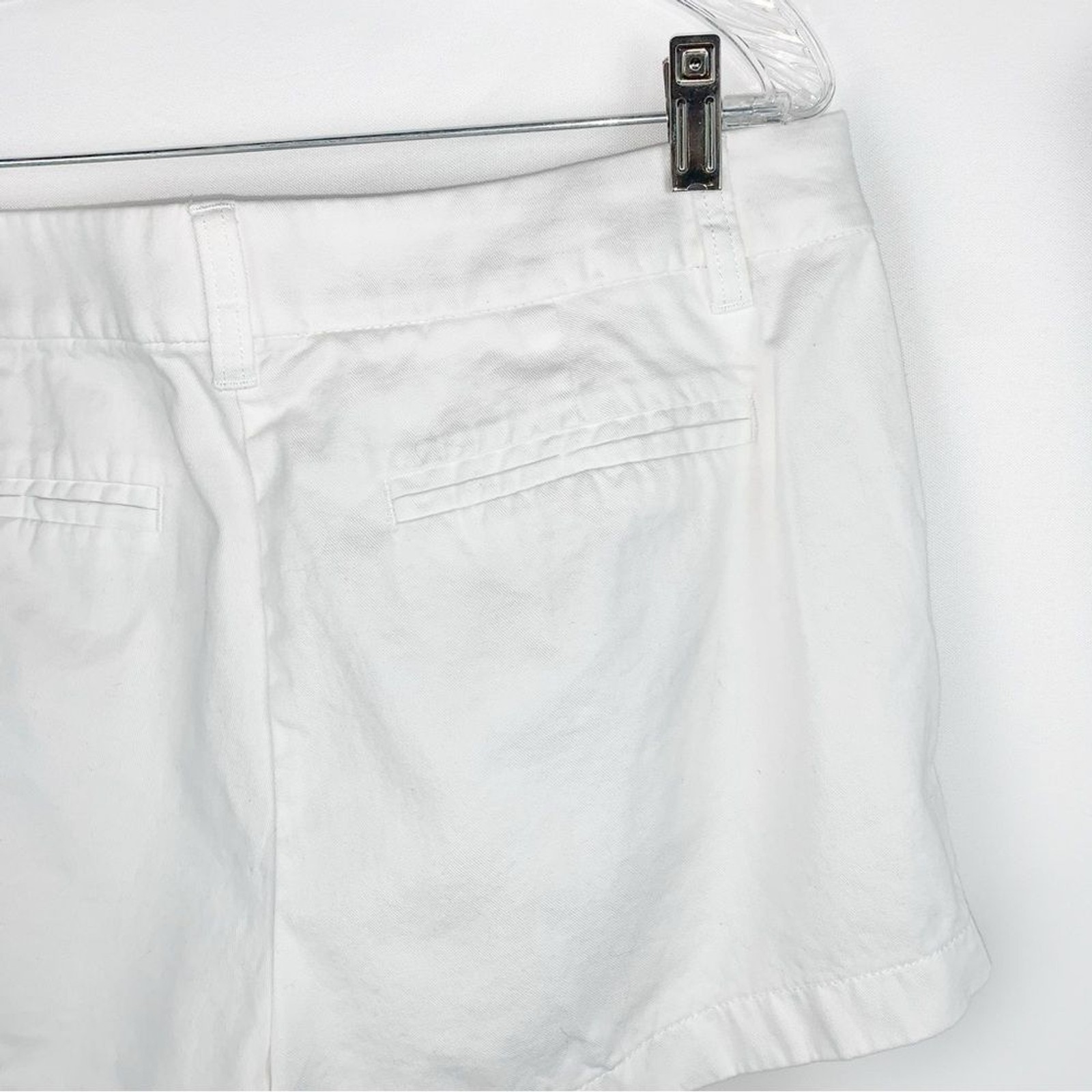 J. Crew 3.5″ Classic Chino Short in Crisp White, Size 10