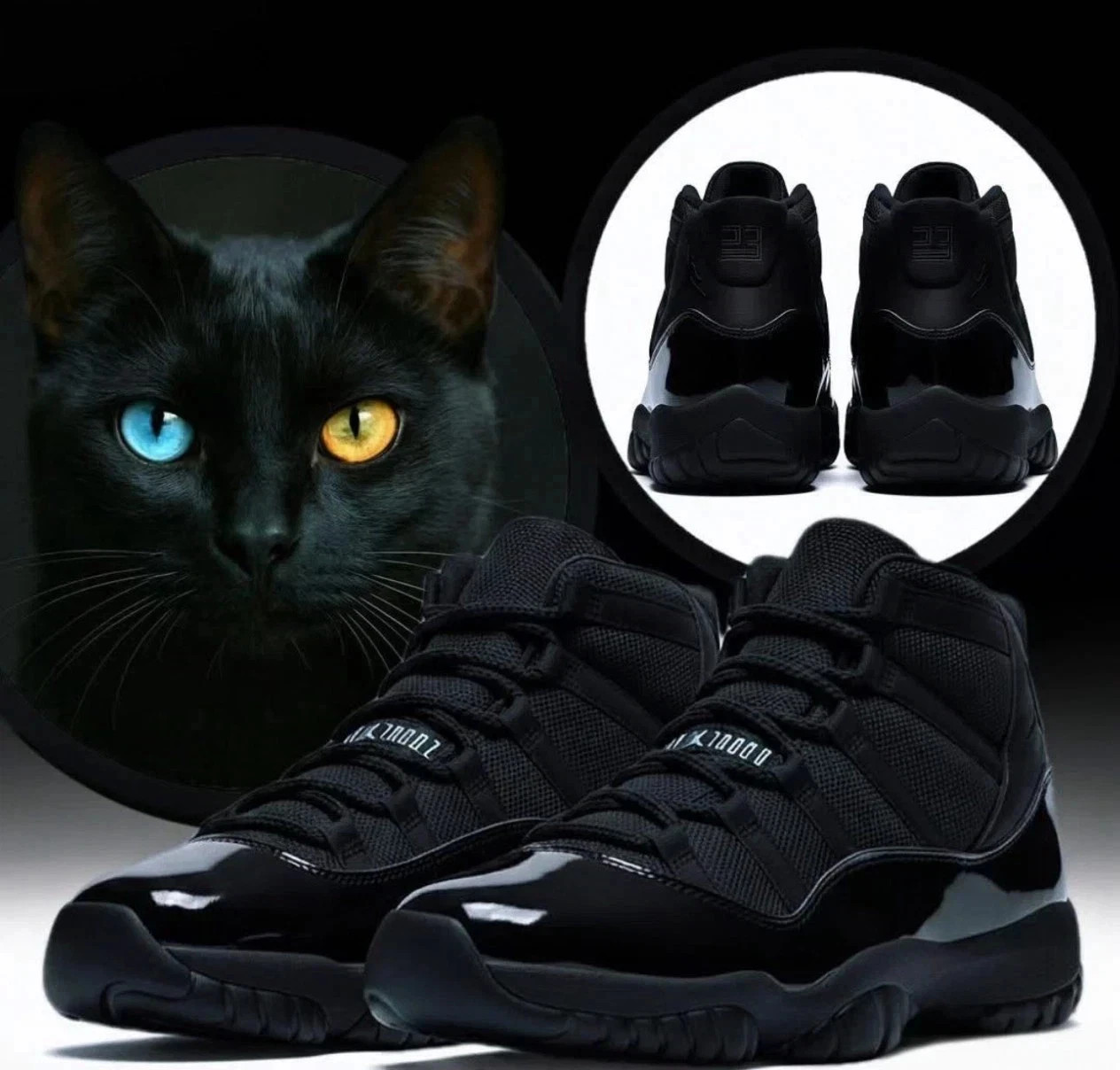 NEW Jordan 11 ‘Black Cat’ Men’s Size US 7-12