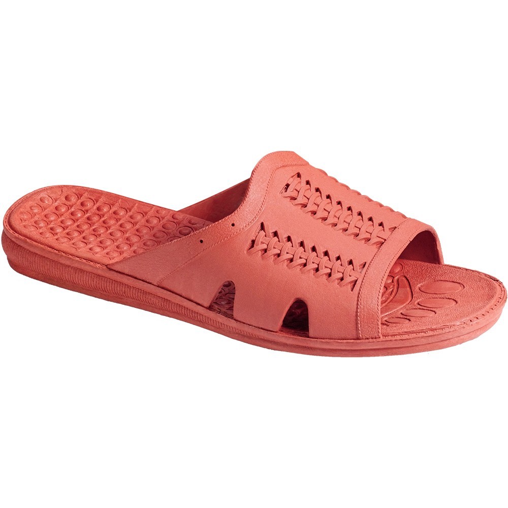 Bob Barker® All Purpose PVC Sandals, Orange, Medium (Men’s 7-8, Women’s 9-10)