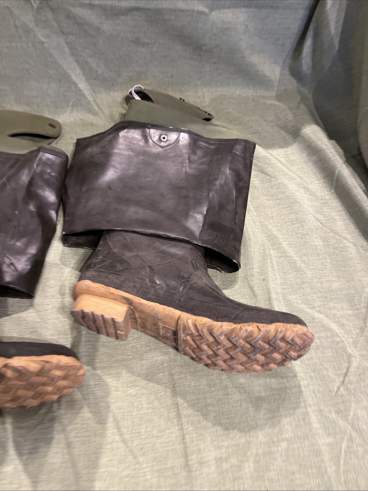 Tingley Overshoes Rubber Rain Boots Size 9 USA Waterproof Work Pair