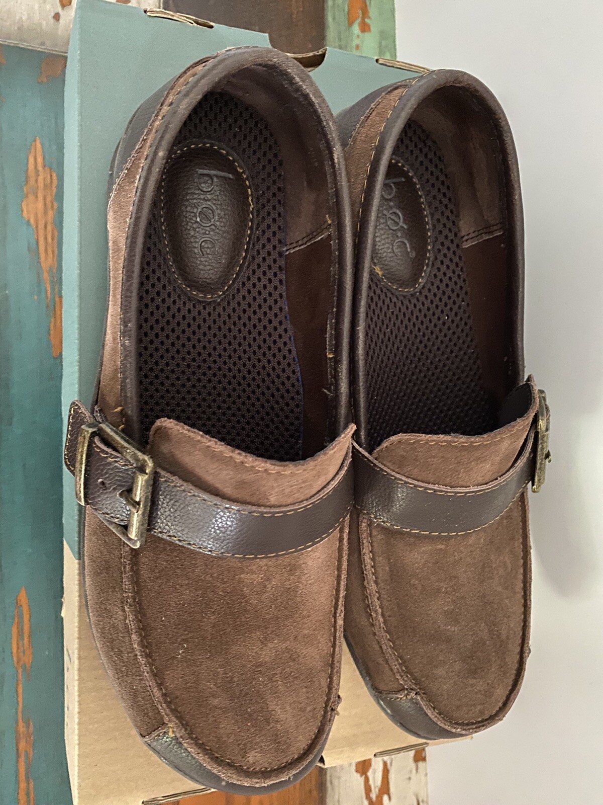 BOC Removable Insole Erna Dark Brown Women’s Shoes 8M