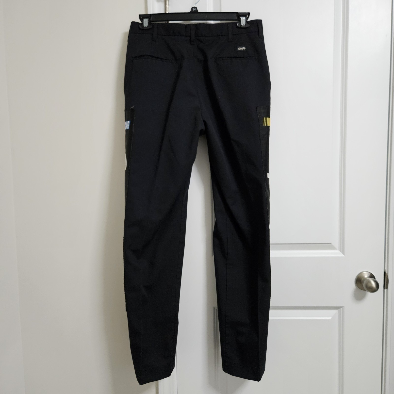 NASCAR Sprint Cup Series ComfortFLEX Work Trousers Cintas Pants Mens 34 Black
