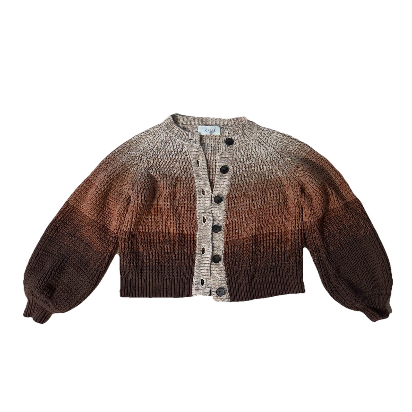 The Great The Dusk Cardigan In Marled Sunset Size 1 US Small