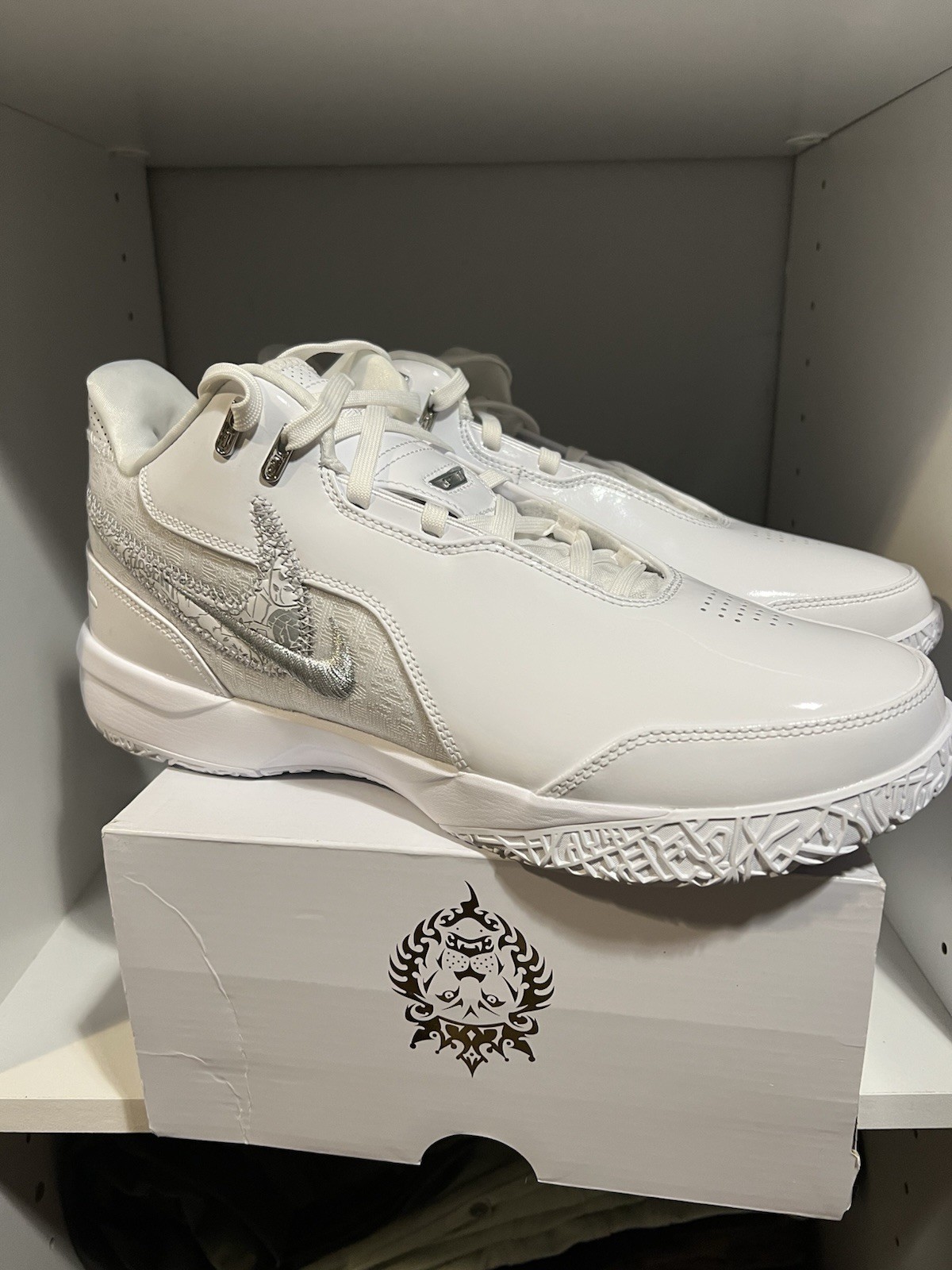 Nike Lebron Nxxt Gen Ampd White FJ1566-102 Men’s Sz 11 WMNS 12.5 BRAND NEW