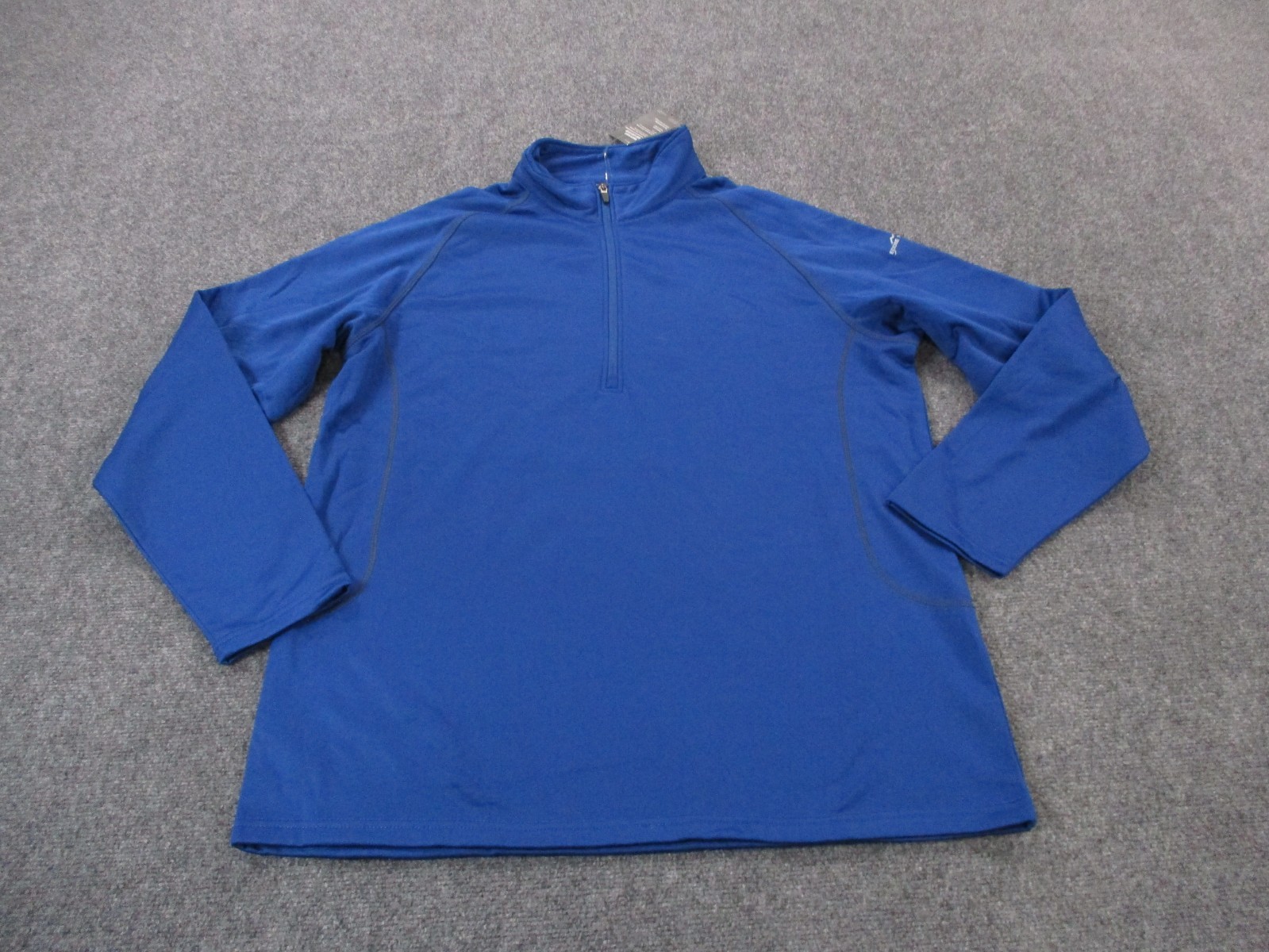 Eddie Bauer Jacket Mens 2XL Pullover Smooth Fleece Lined Base Layer Pullover NEW