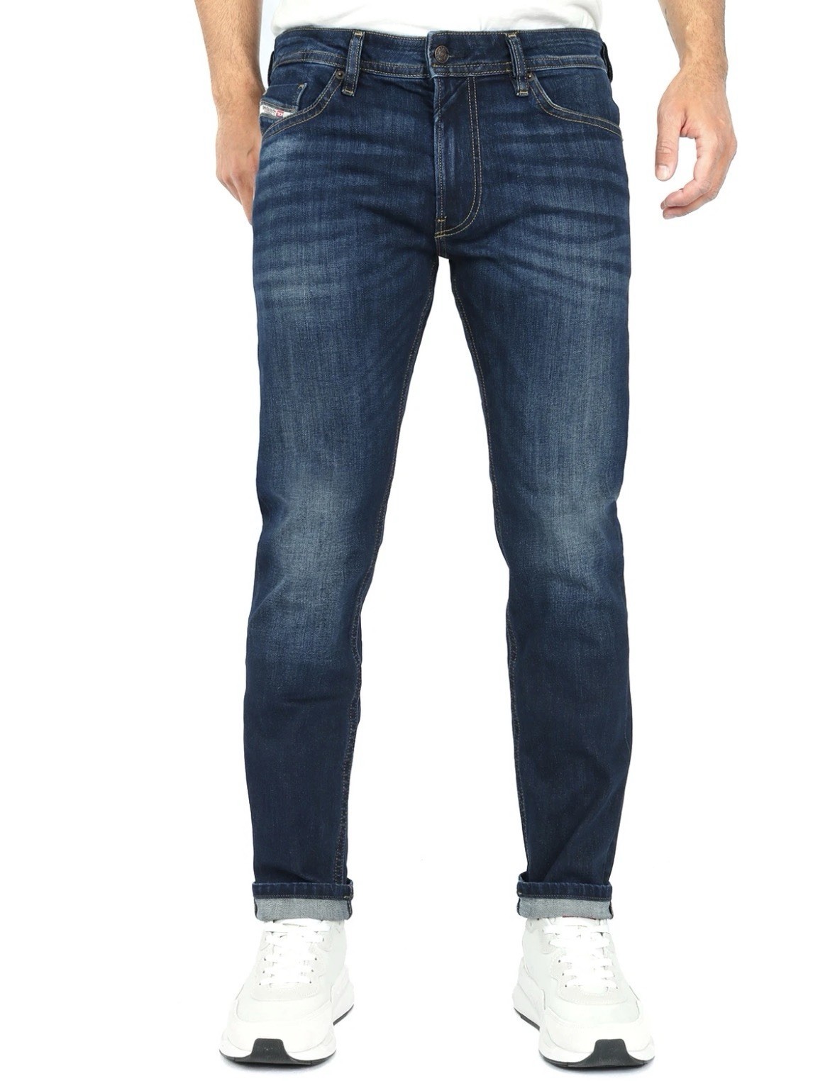 Diesel Thommer Slim Stretch Jeans – Thommer-R RB065 Dark Blue 34×32 NWT
