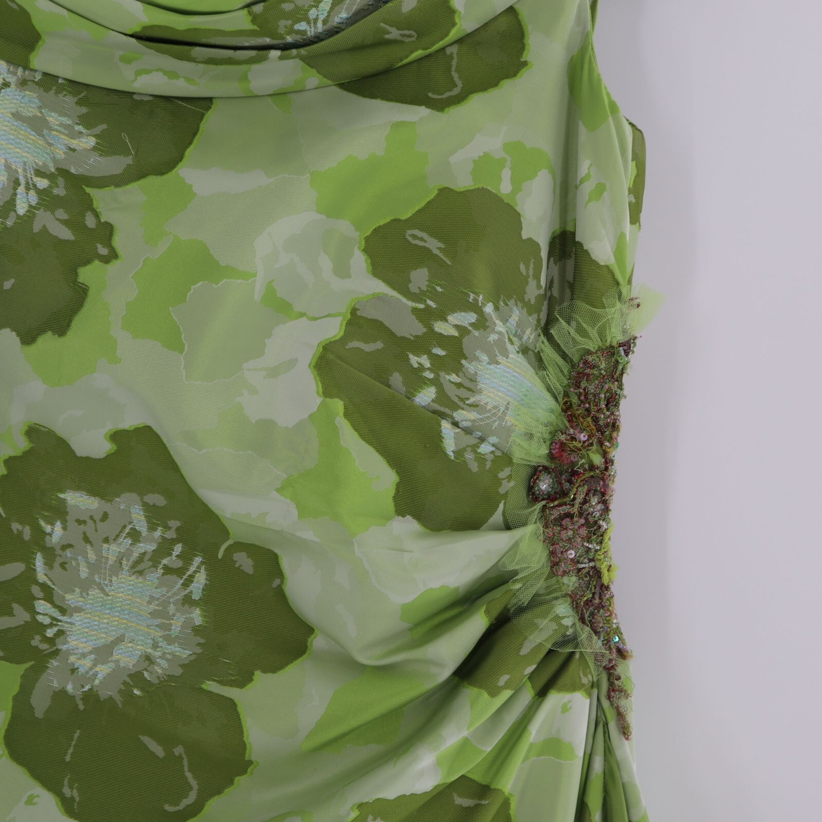 Lily Sammi Gown Womens XL Green Cottagecore Romantic Retro Formal Garden Party