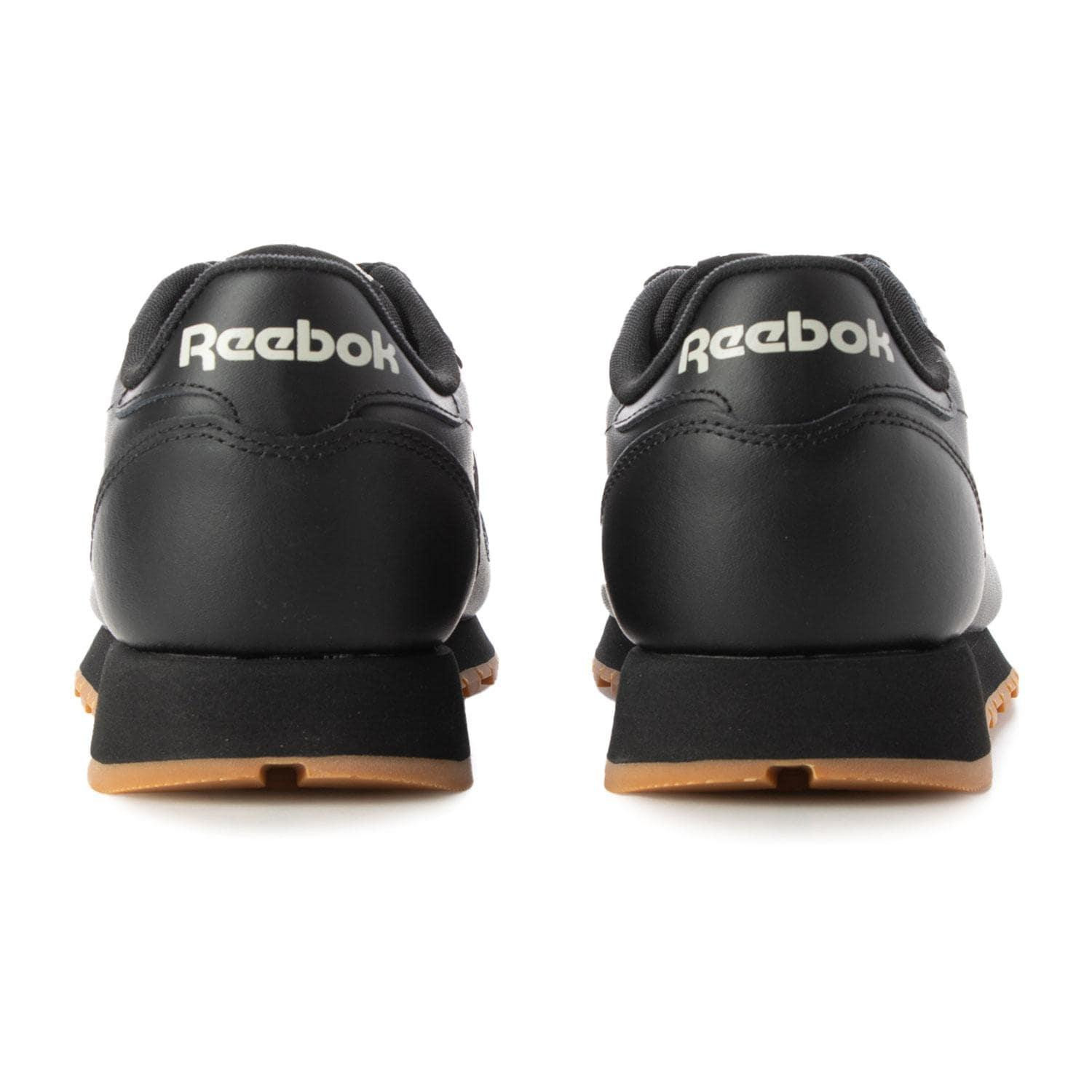Reebok Classic Natural Leather Black Pugr 100008493 Men’s Size