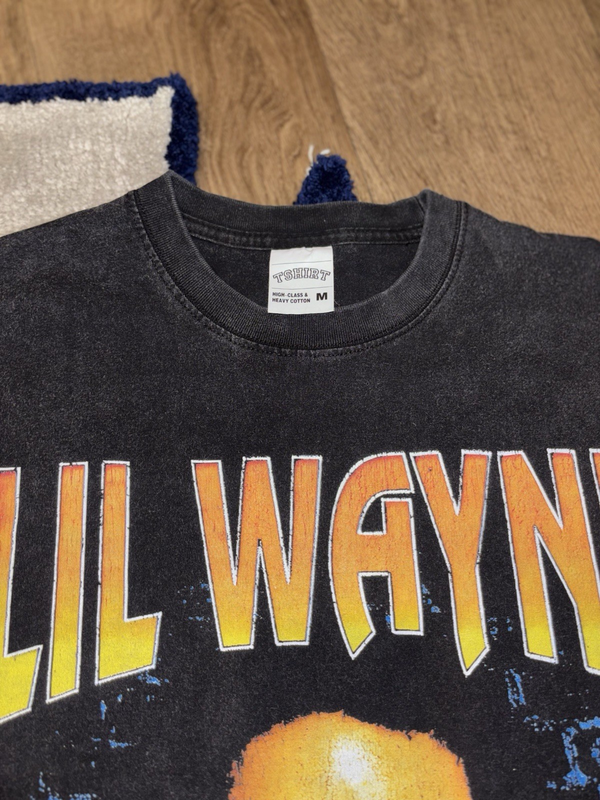 Lil Wayne Tha Carter III Double-Sided Graphic Tee Black Men’s M Cotton