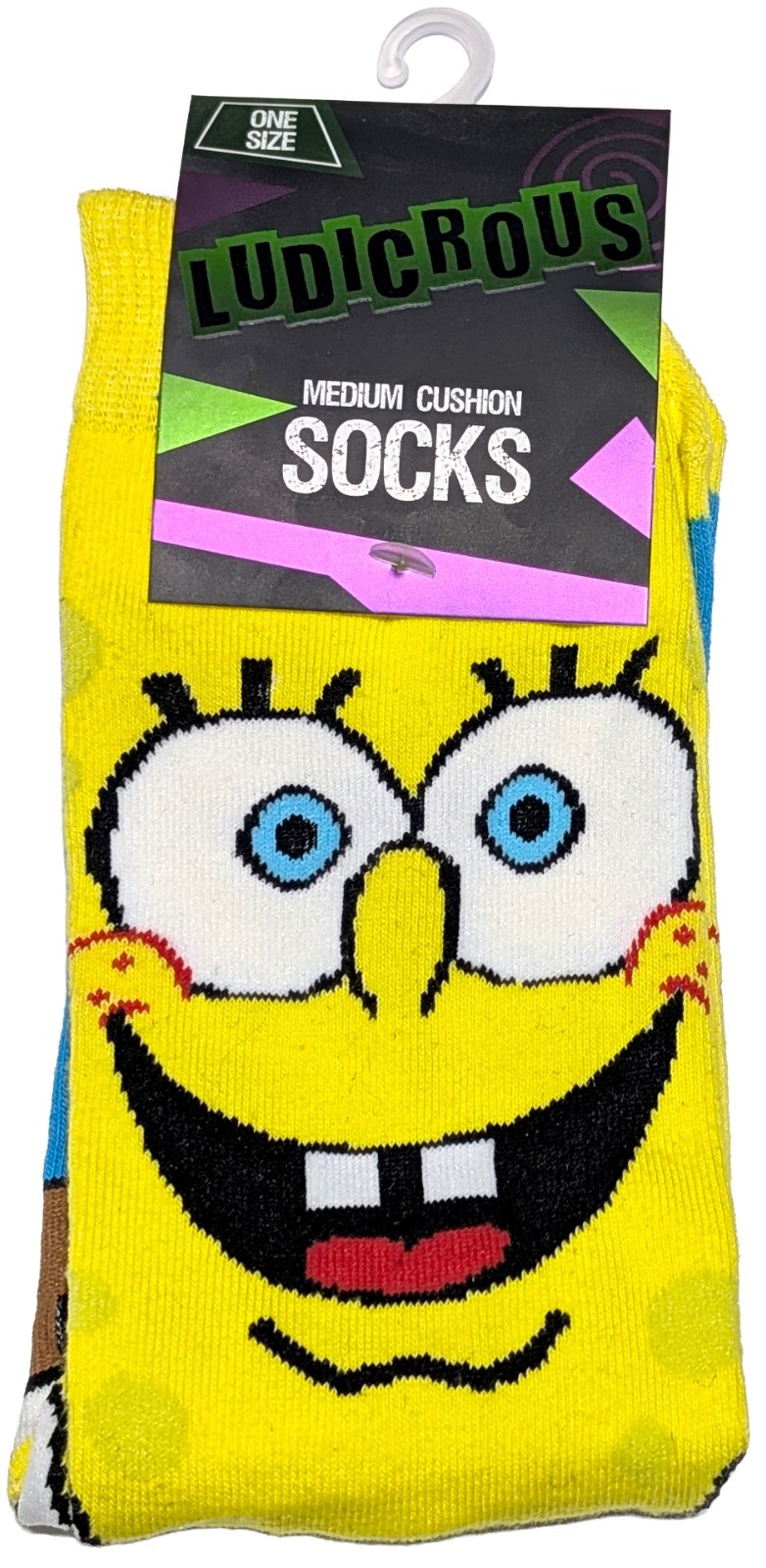 Funny Novelty Silly Unisex Crew Socks Various Styles One Size Fun Unique Socks