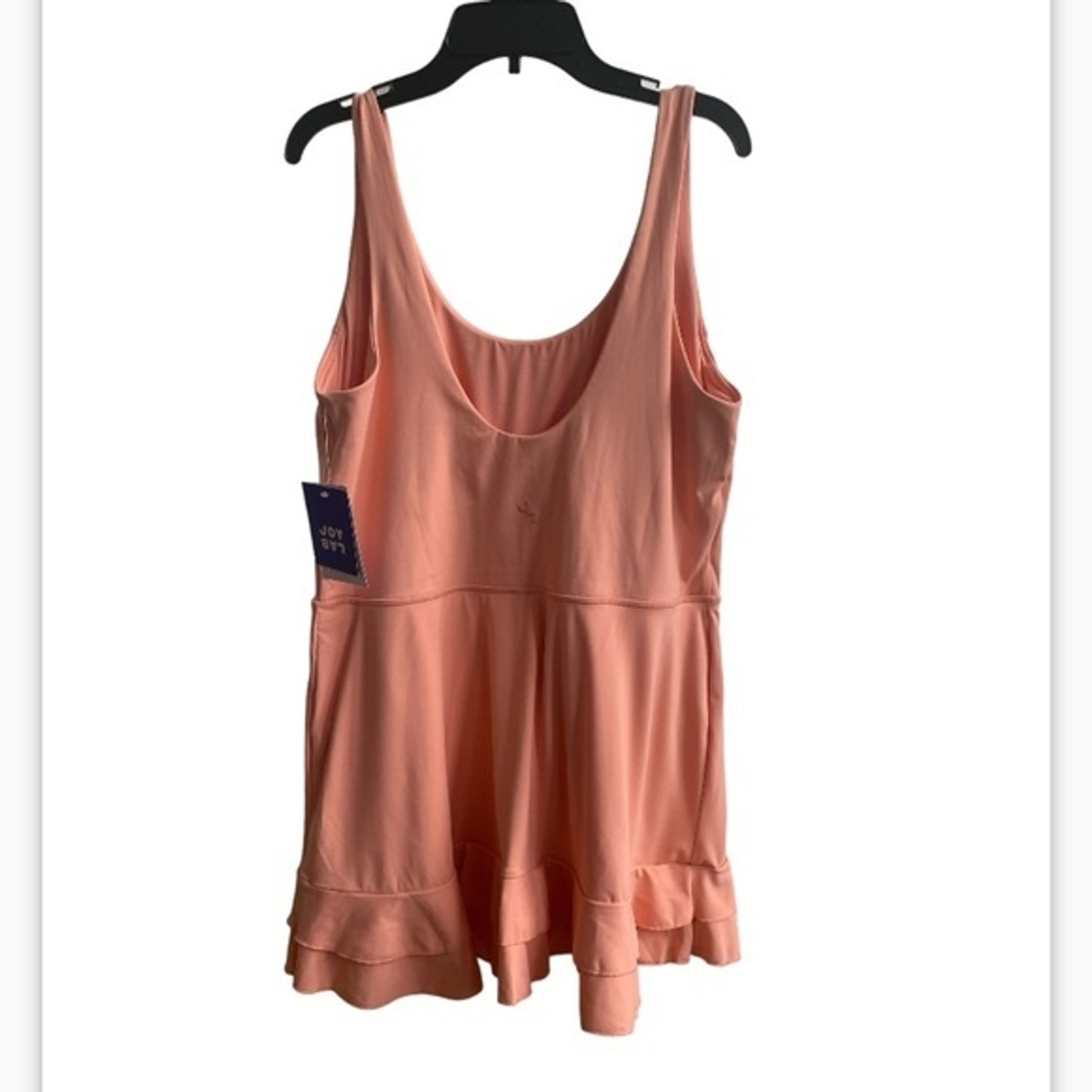 NWT JoyLab Women’s Ruffle Active Tennis Dress Skort w/Pockets Size XLarge Sunset