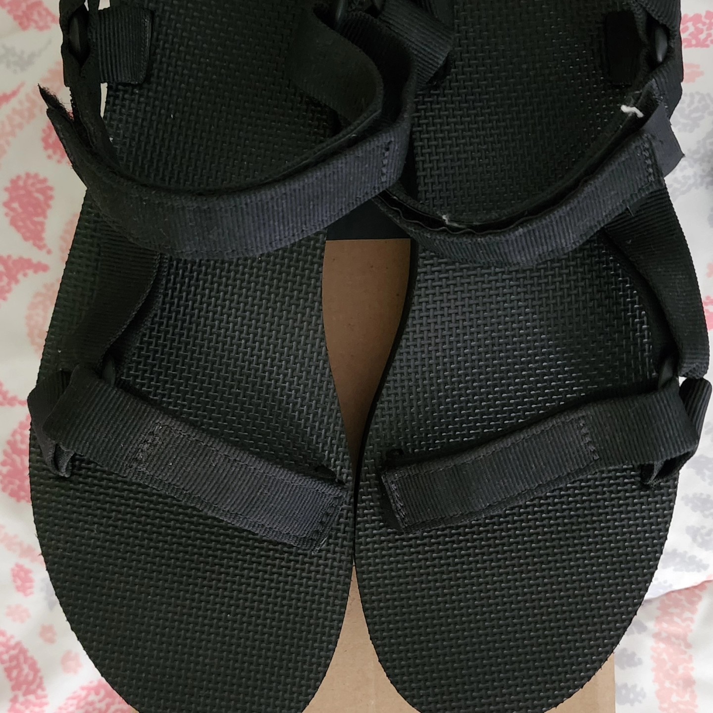 Teva Women’s 9 Midform Universal Sandals Outdoor Platform Black Hook & Loop