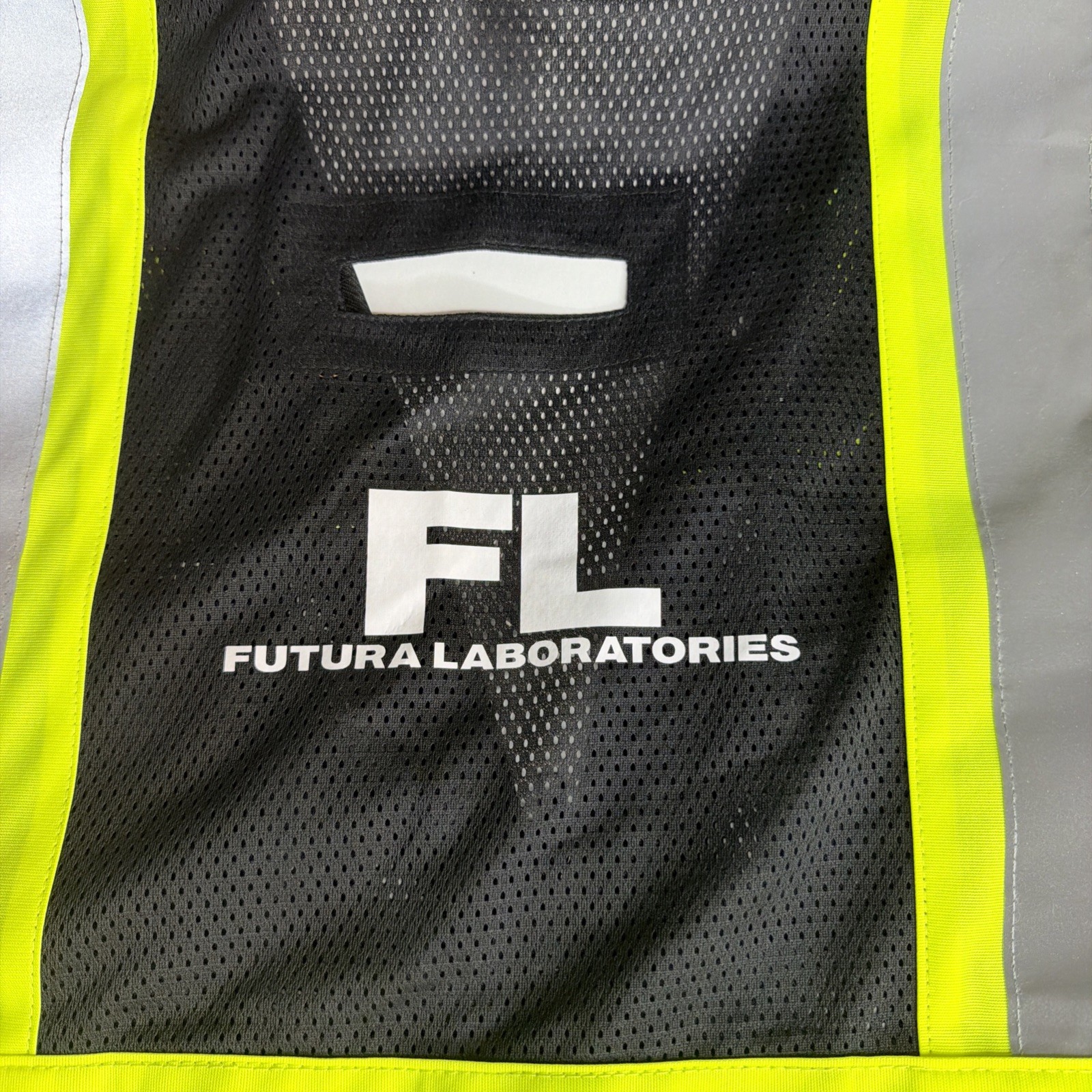 Futura Laboratories Work Vest FL 2000 Large L Black Reflective Radians Radwear