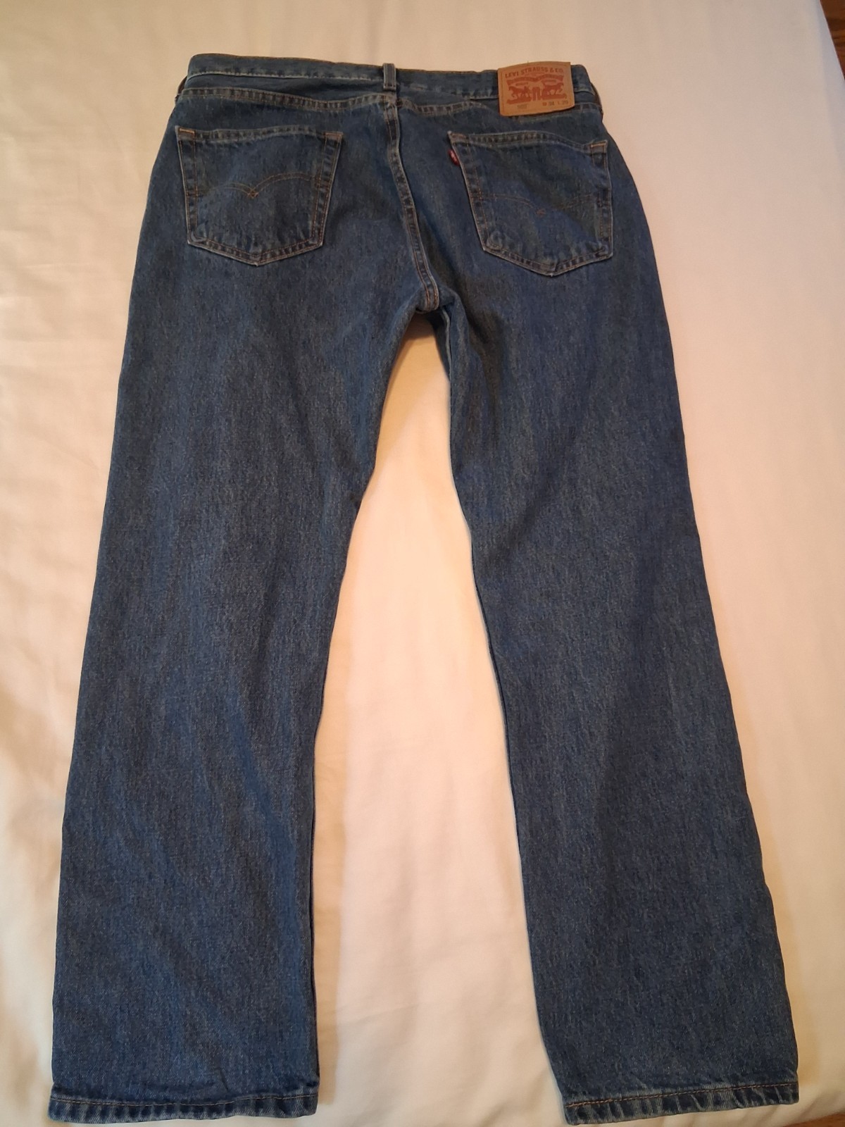 Levi’s 505 men’s jeans, size 34w, 29length, straight leg