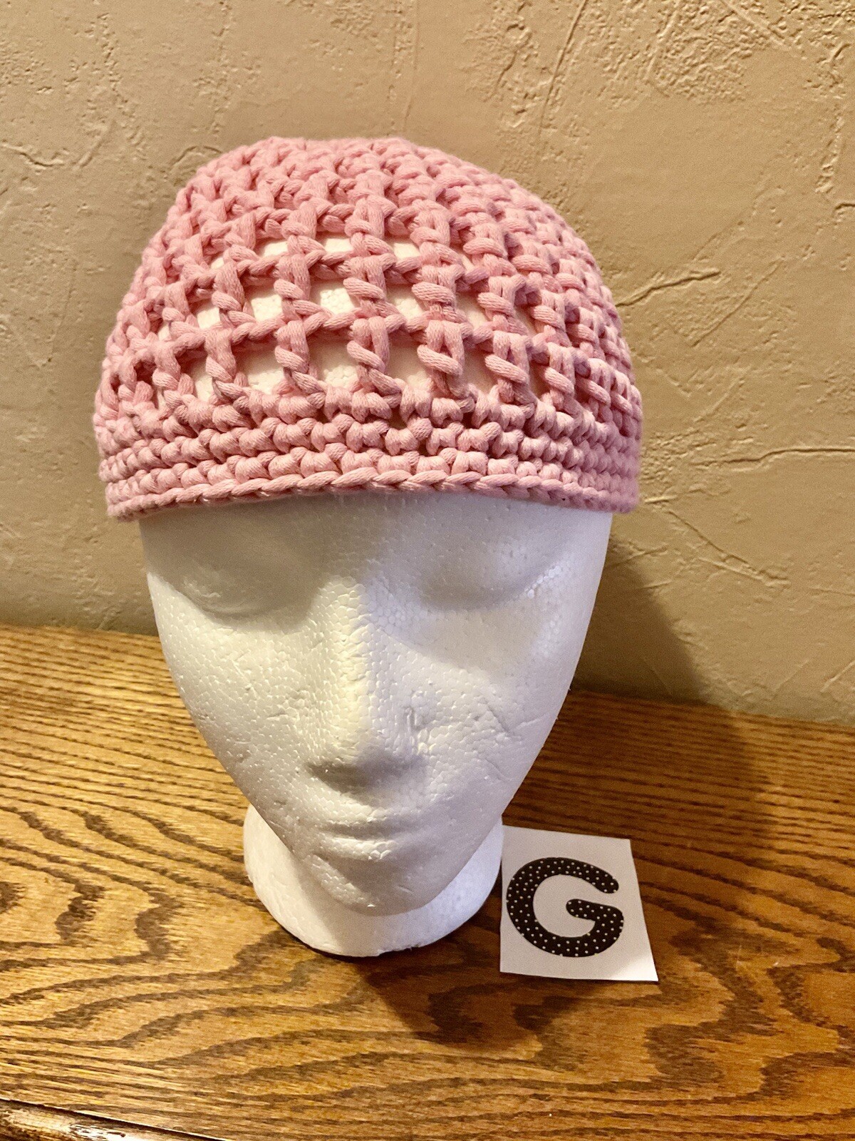 Adult Teens Unisex Summer Crochet Beanie Handmade USA Openwork Lightweight