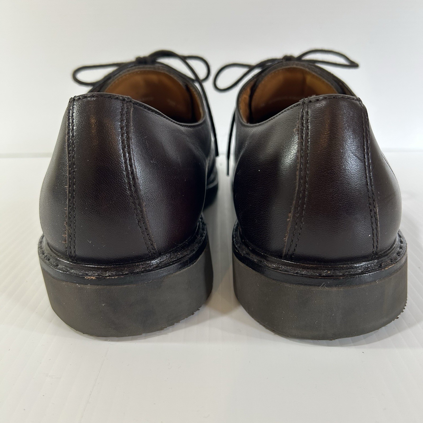 Mephisto France Air Relax Cap Toe Brown Leather Oxfords Goodyear Welt US Size 12