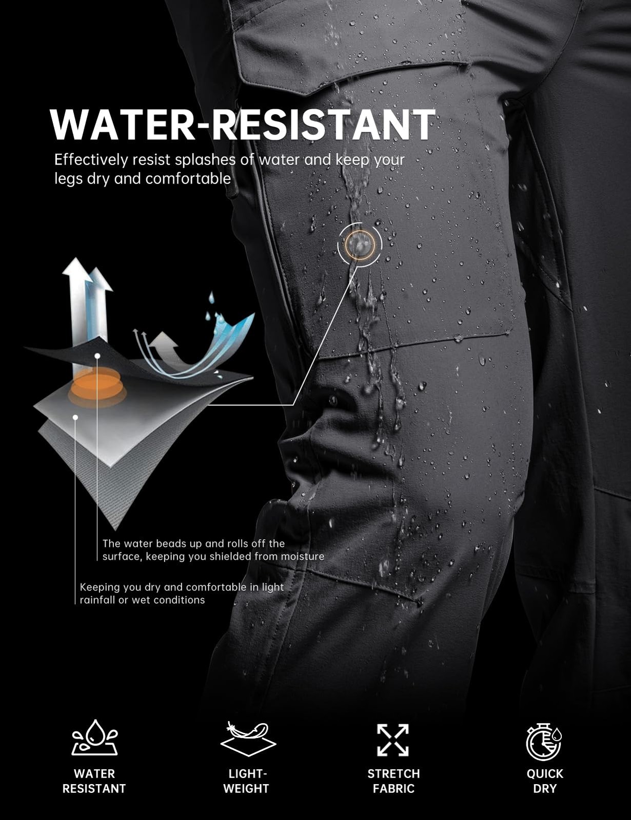 Cycorld Men’s Dry Stretch Hiking Pants: Your Butt’s Outdoor Happy Place!