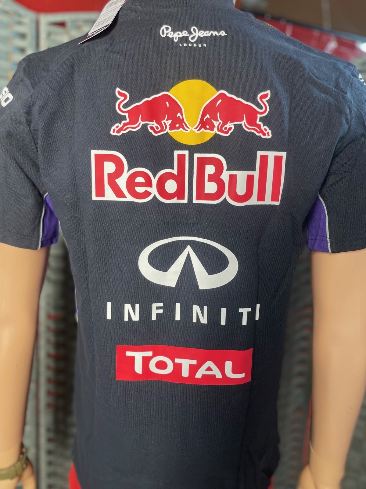 NEW Red Bull Racing F1 Formula 1 Men’s Polo Shirt 2012 Genuine VINTAGE- XL