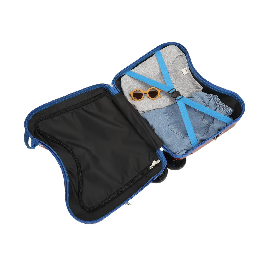 Spider-Man Carry On Spinner Hardside Ride On Suitcase – Red