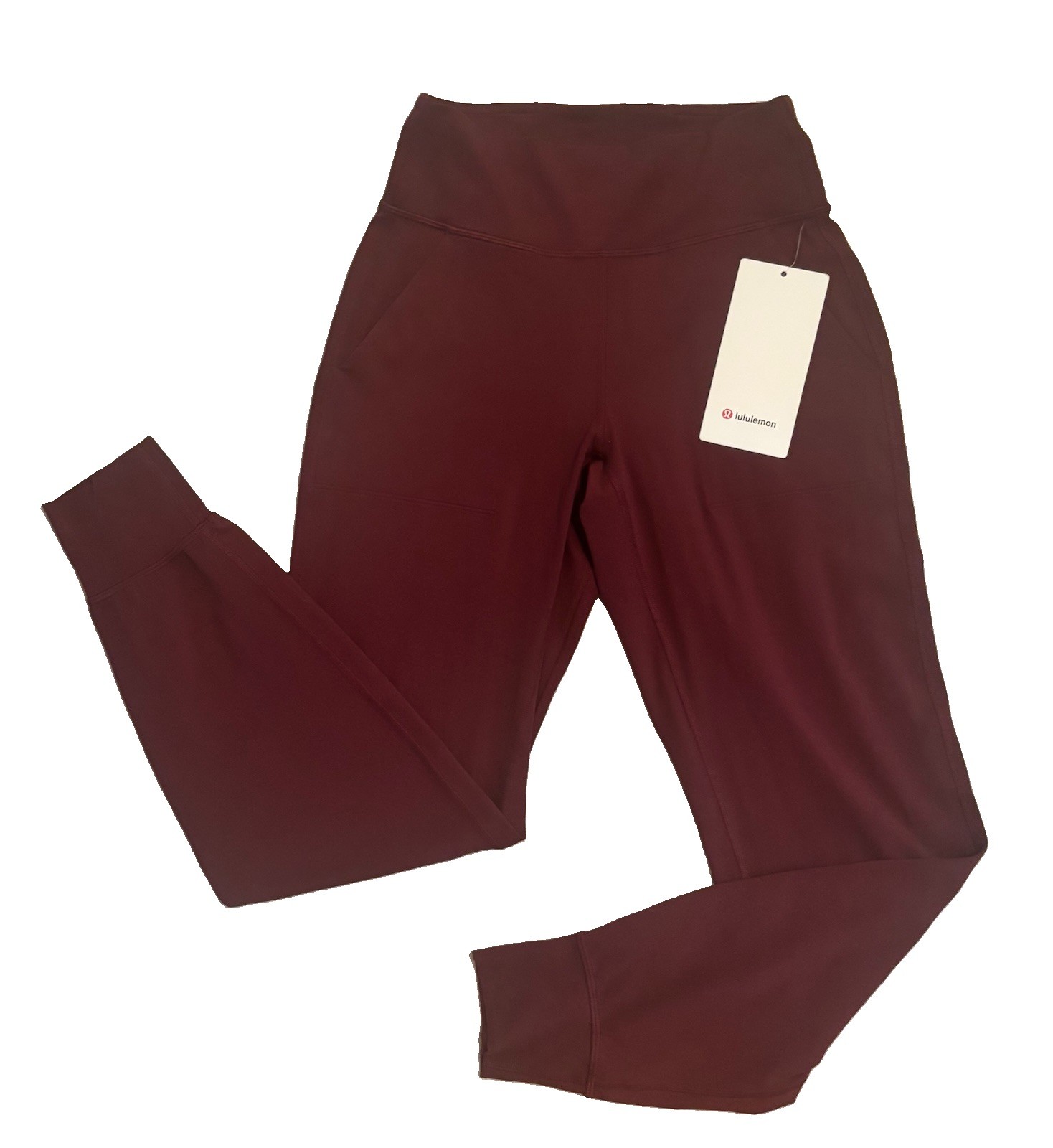 🍒 New! Lululemon Sz 4 Align High Rise Jogger 28″ Red Merlot Burgundy Nulu NWT