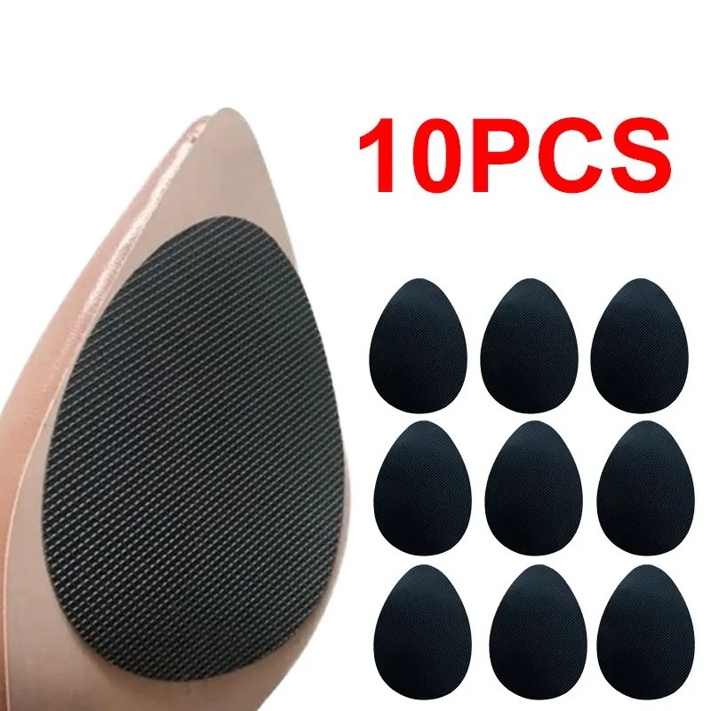 10 PCS Non-Slip Shoe Pads Sole Protectors Adhesive High Heels Anti Slip Grips
