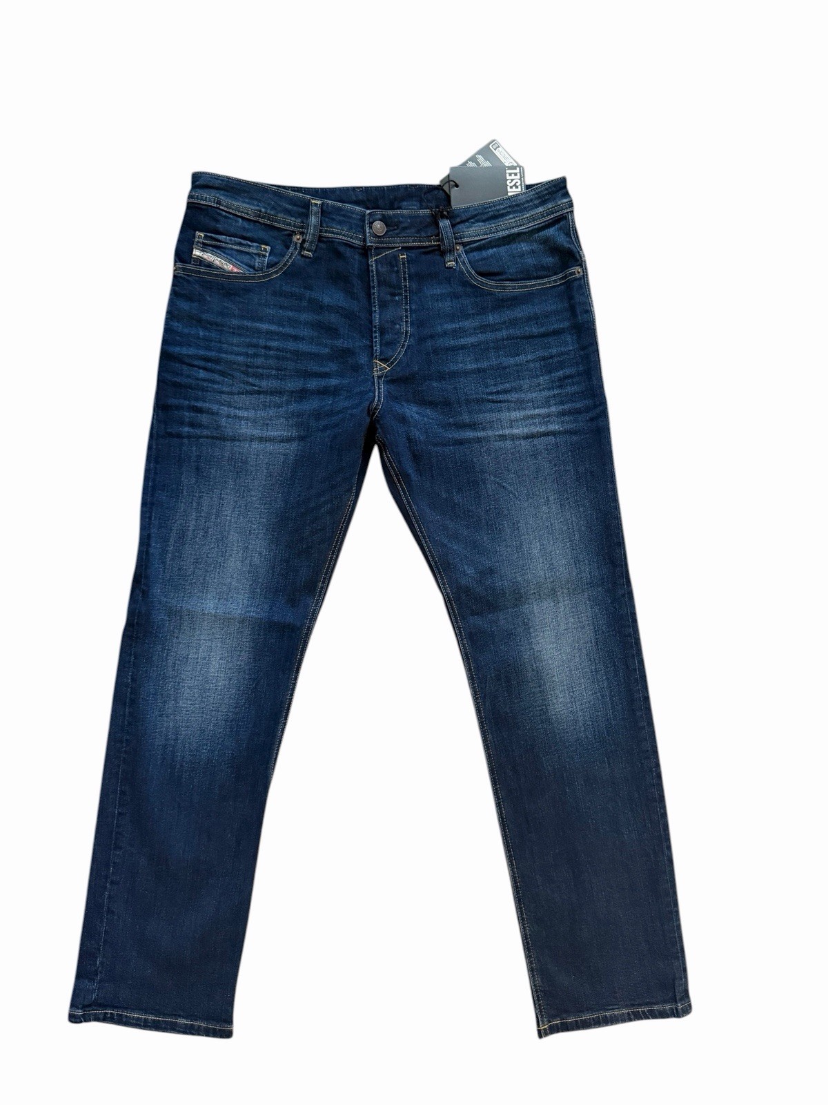Diesel Mens Safado Straight Jeans RB065 Blue $195 Size 32/32