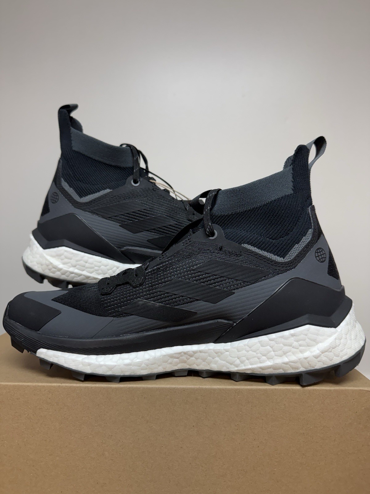 Adidas TERREX Free Hiker 2-GZ0680 Black/White/Grey, Men’s SZ 9.5