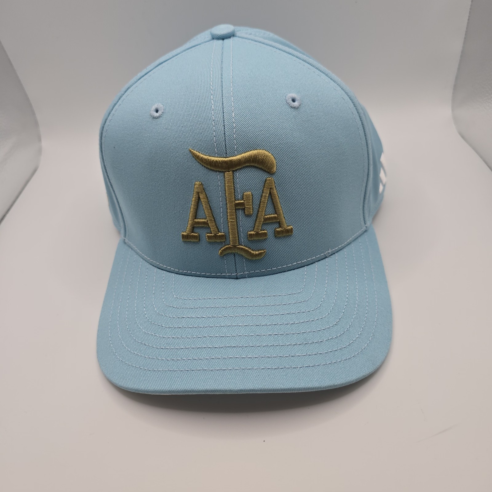 NWT Adidas Argentina Hat One Size Fits Most Embroidered Gold AFA