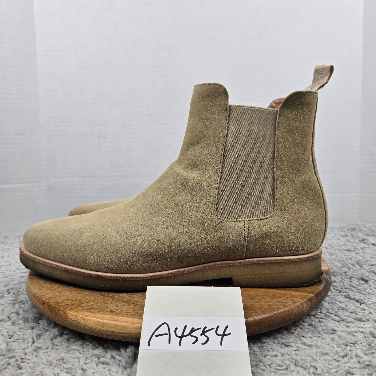 New Republic Mens 13 Tan Suede Casual Daily Lifestyle Office Career Chelsea Boot