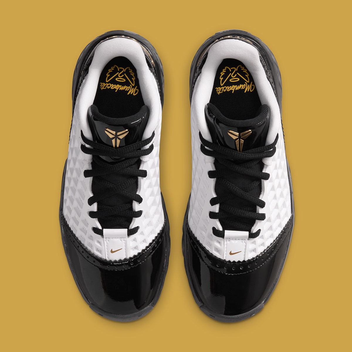 Nike Kobe III 3 Low Protro Mambacita GiGi White Black Gold IQ3916-100 sz 12 Men