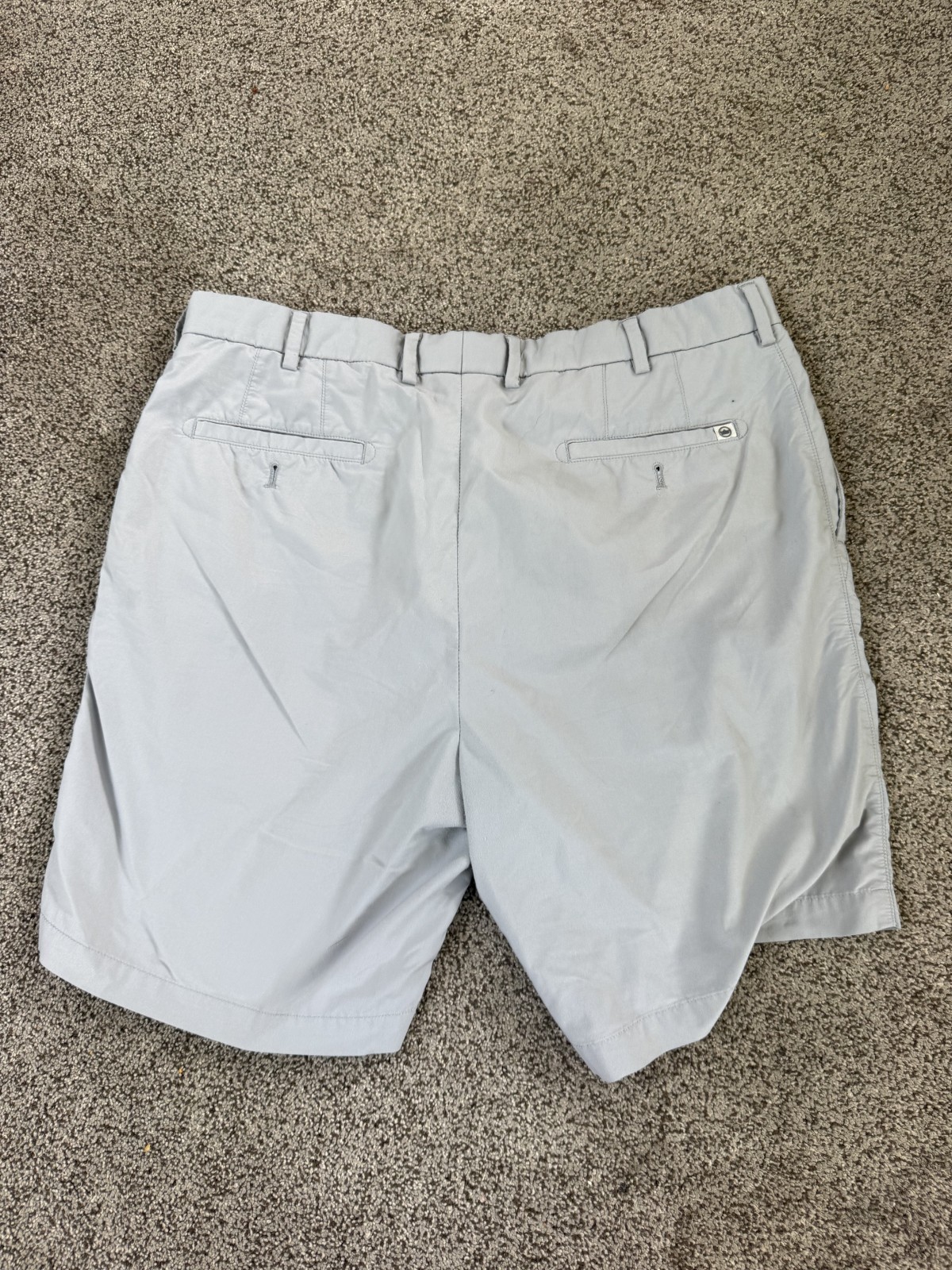 Peter Millar Featherweight Seersucker Shorts Perf Nylon Poly Multicolor 36