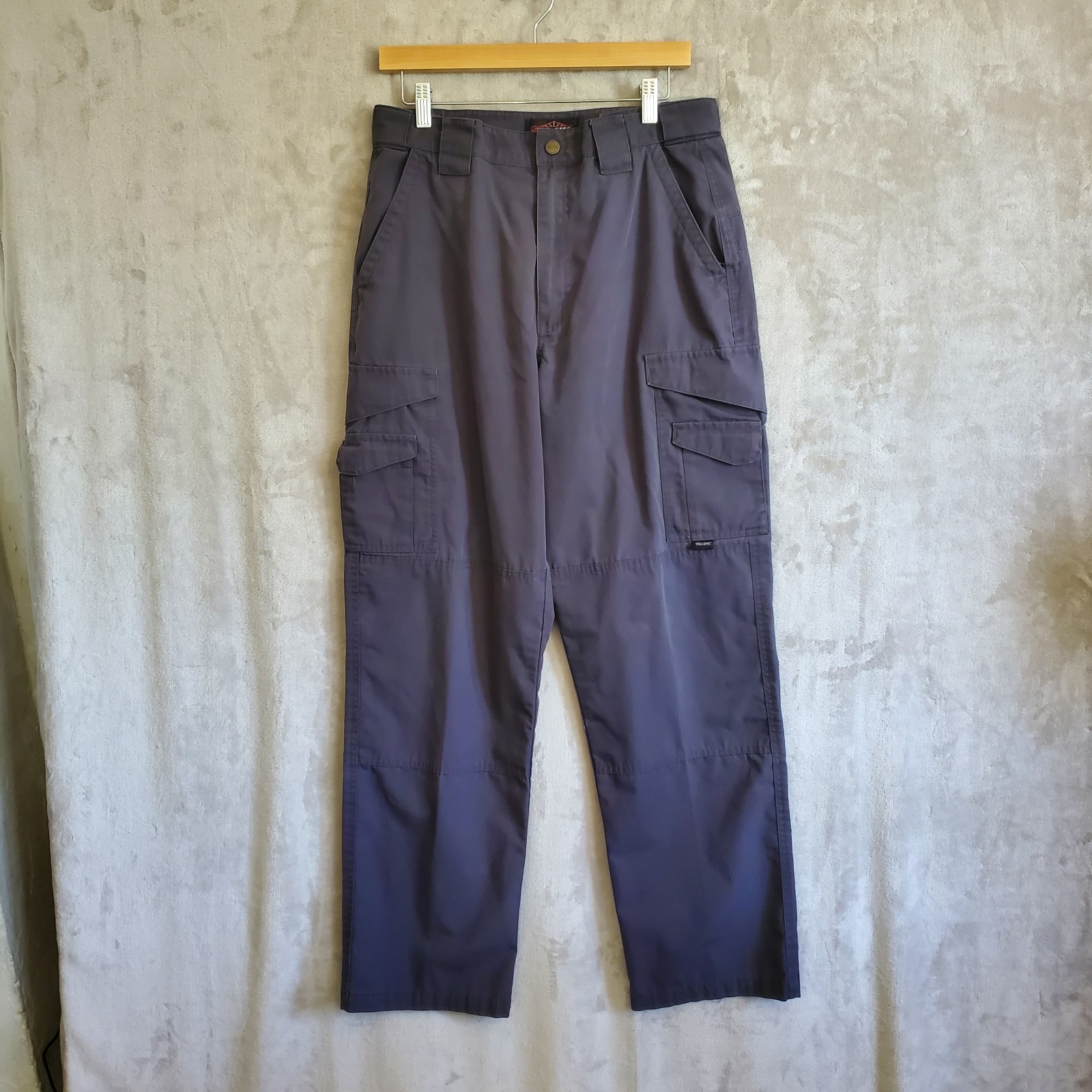 Tru-Spec Cargo Pants Mens 32×32 Gray Ripstop Tactical Utility Workwear Outdoor