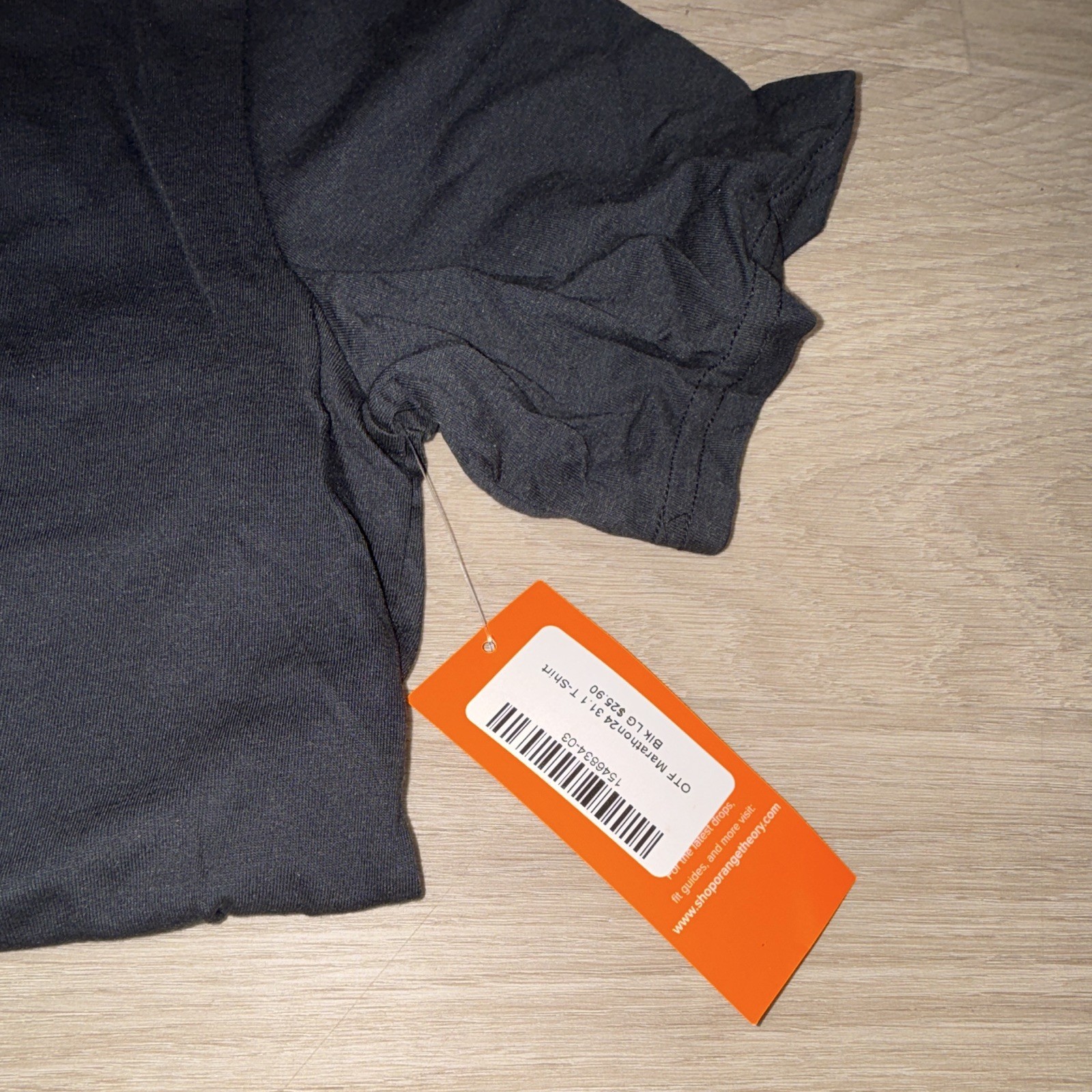Orangetheory Ultra 31.1 Marathon 2024 Graphic Logo T-Shirt Black L