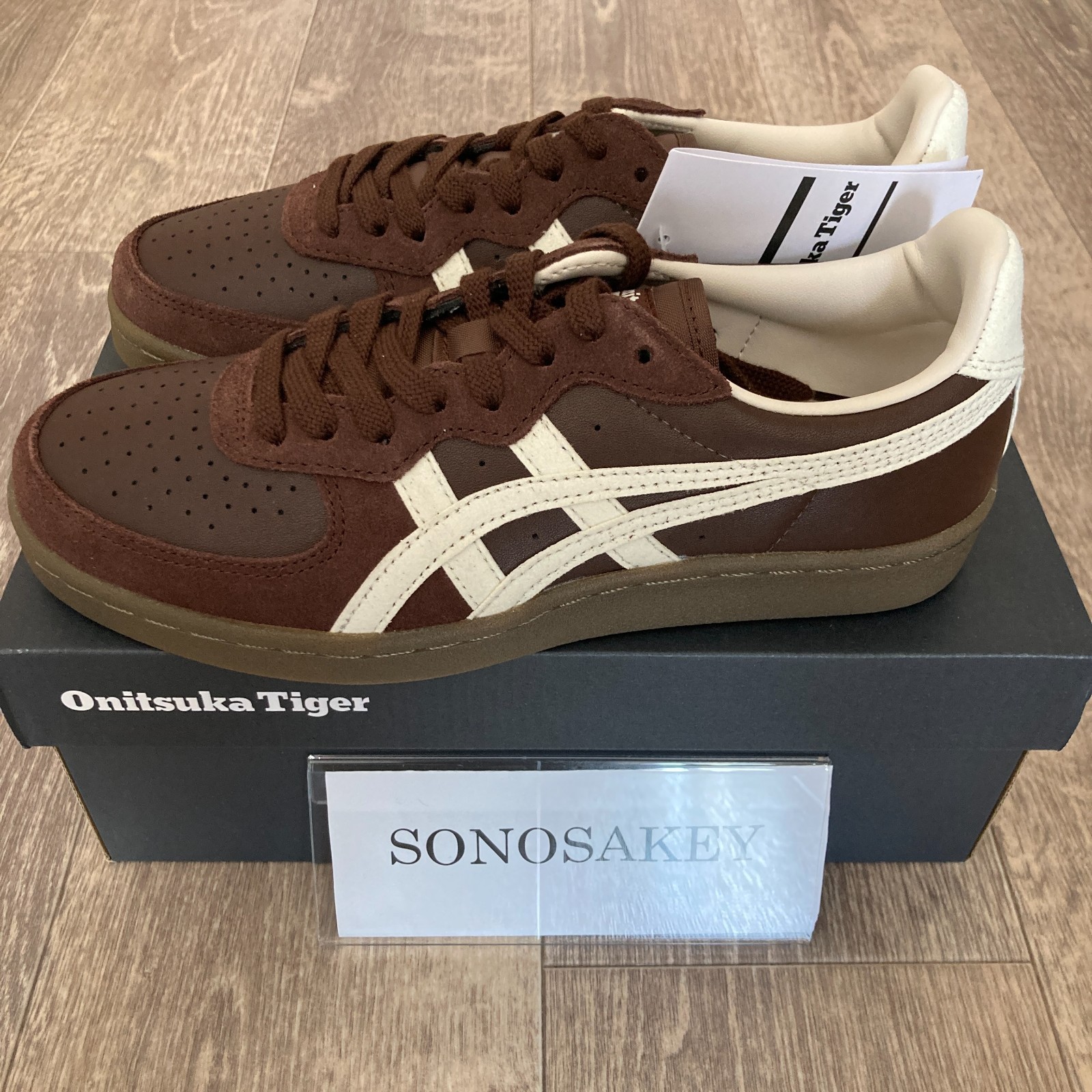 Onitsuka Tiger GSM 1183A353 200 DARK BROWN/CREAM New in Box from Japan