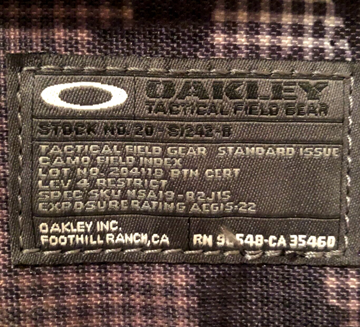OAKLEY KITCHEN SINK BACKPACK Digicam Camo 34L Tactical Field Gear Pack Bag