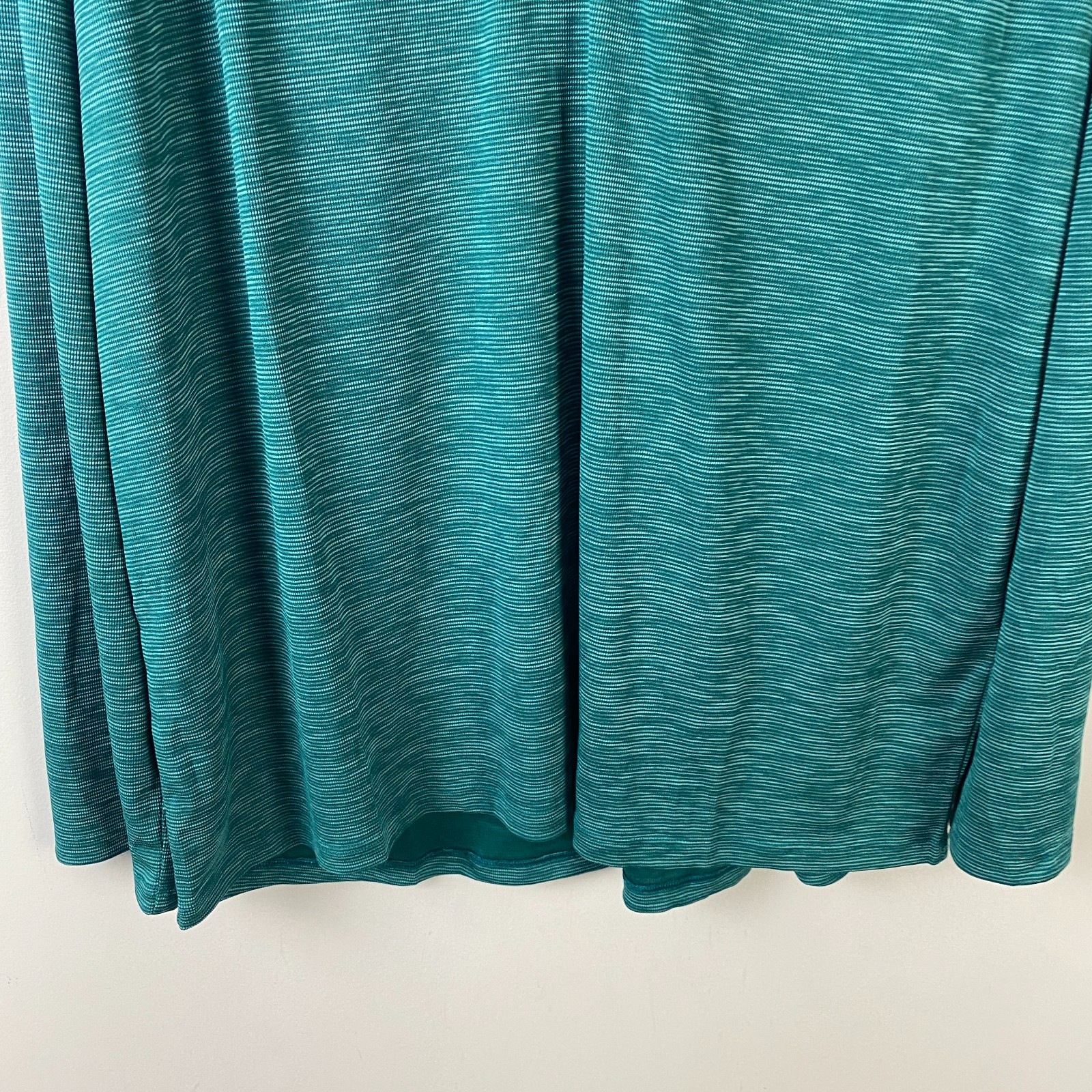 Under Armour UA Tech Textured 1/2 Zip Lightweight Pullover Top Size 2XL Teal