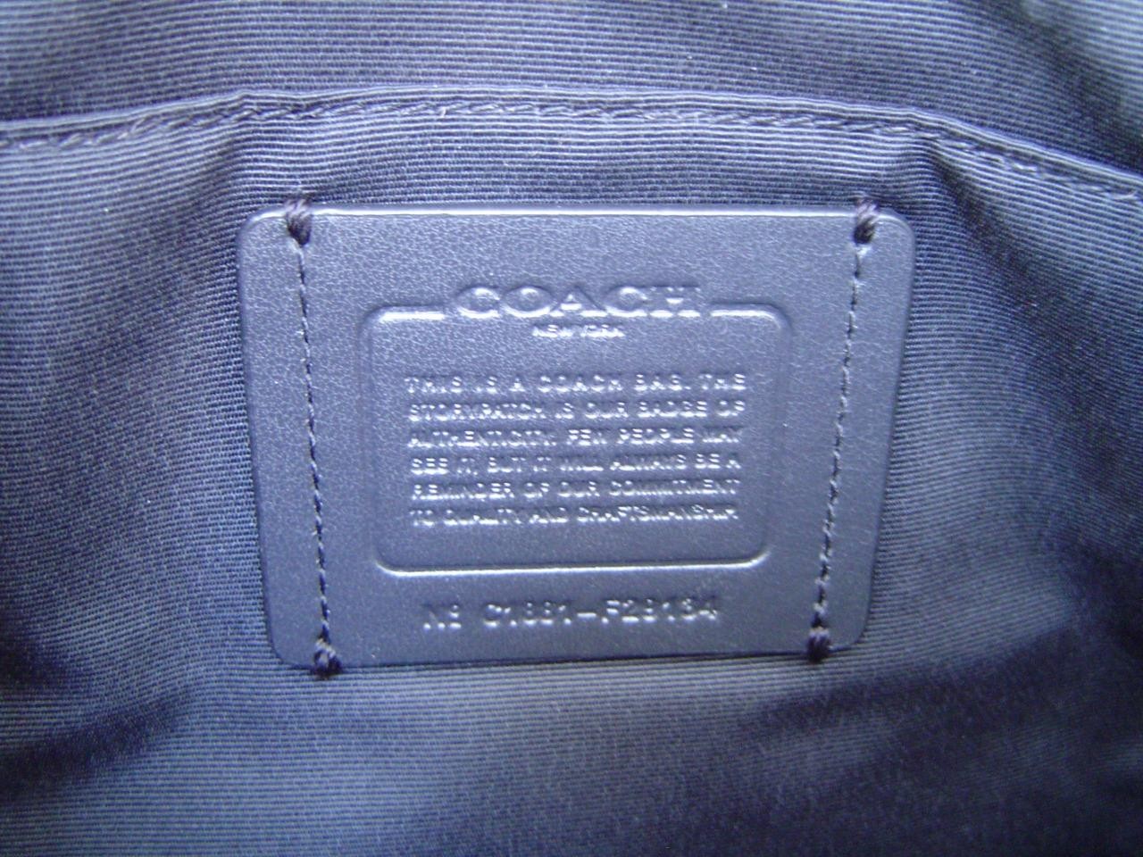 AUTHENTIC COACH SILVER GLITTER PATENT LEATHER MINI SIERRA SATCHEL #29134 EUC/LN