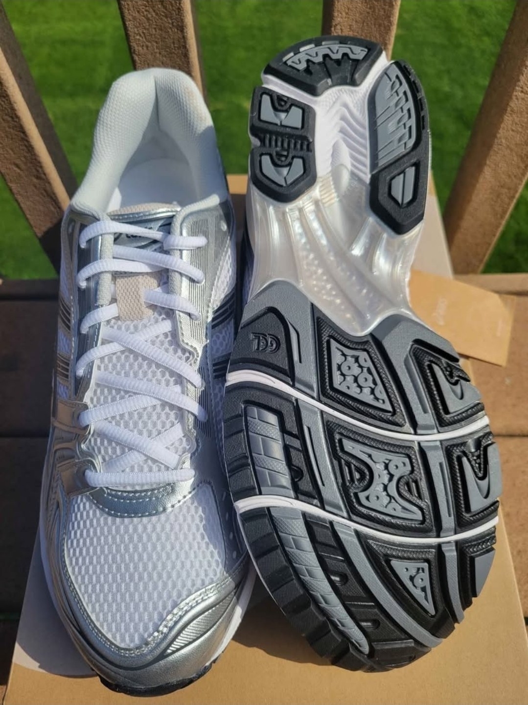 Size 13 – ASICS Gel Kayano 14 ‘White Graphite Grey’ – IN HAND