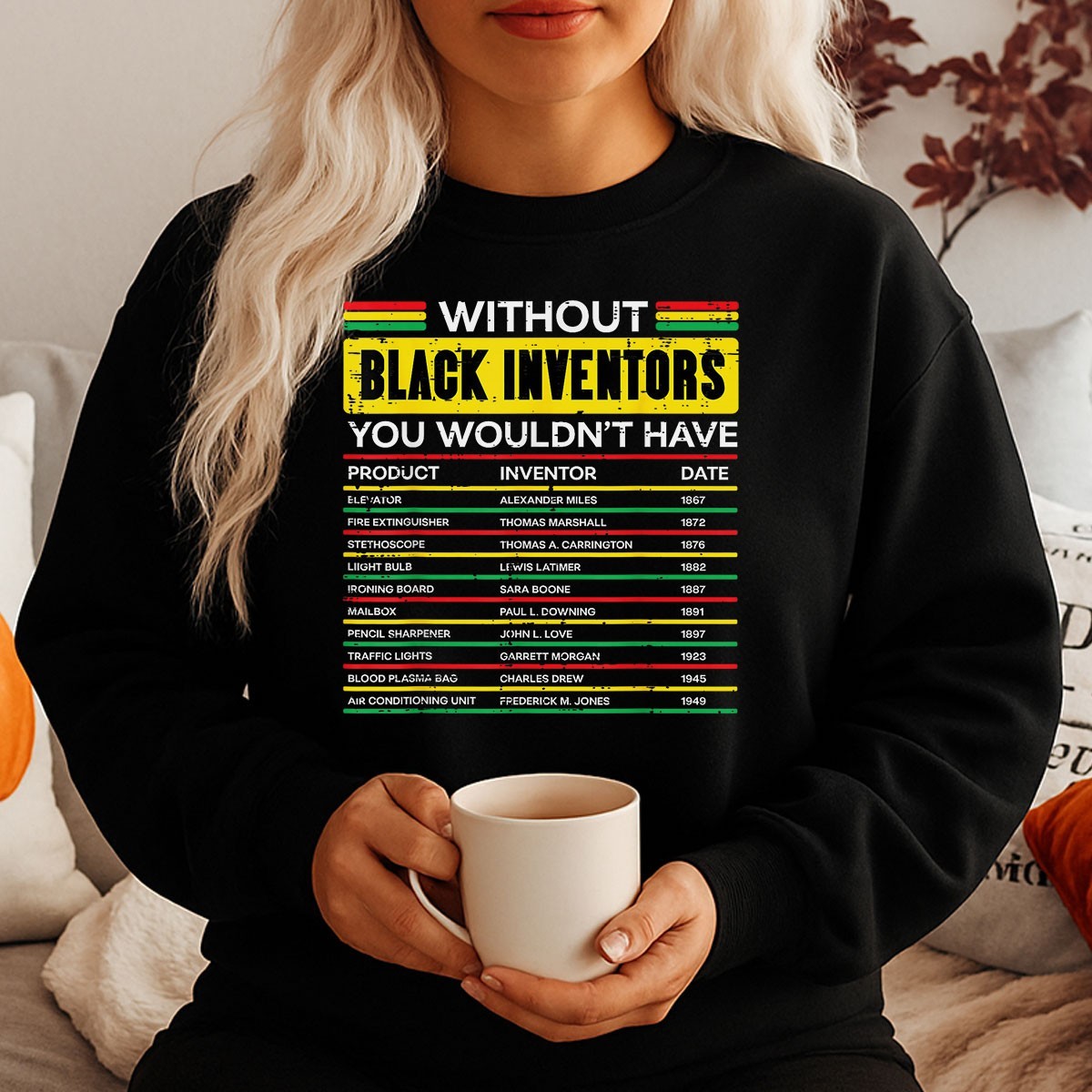 Without Black Inventors History Shirt – Black Excellence Innovation Tee Gift
