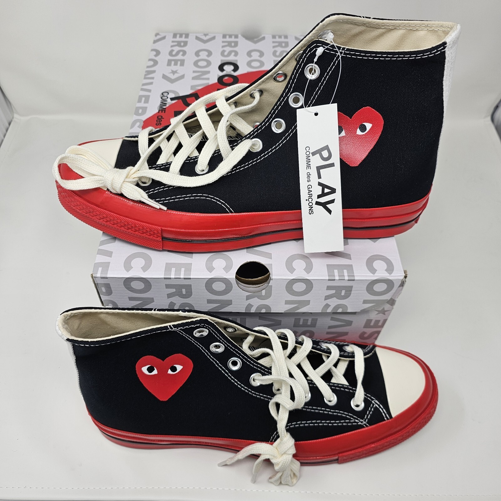 Converse CDG Chuck Taylor All Star 70 Hi Comme des Garcons PLAY A01793C 4.5 11