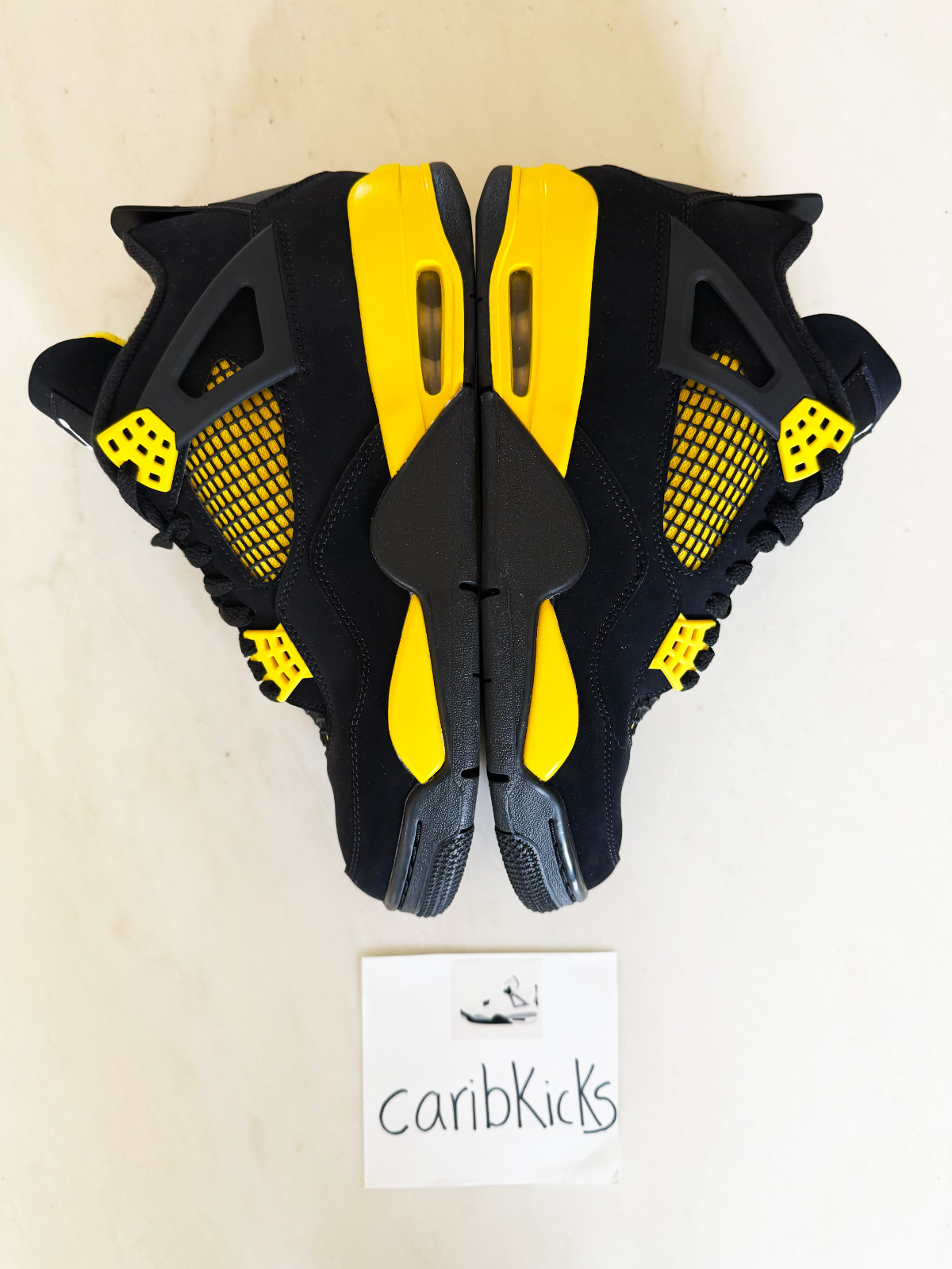 Size 8.5 – Air Jordan 4 Retro Mid Thunder Preowned (DH6927-017)