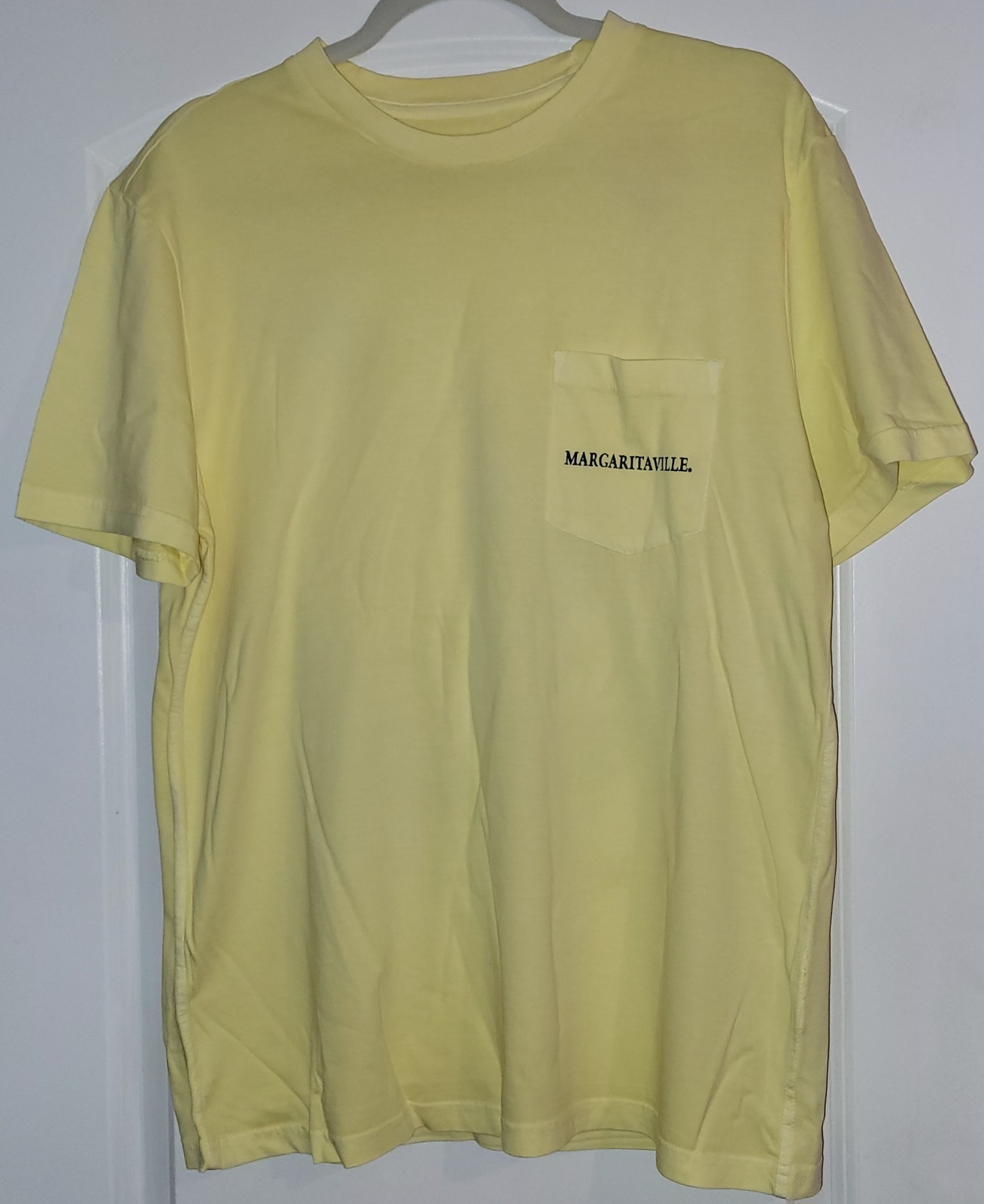 Margaritaville Lemon Meringue Mens Tropical Marlin Swordfish T Shirt Size M NWT