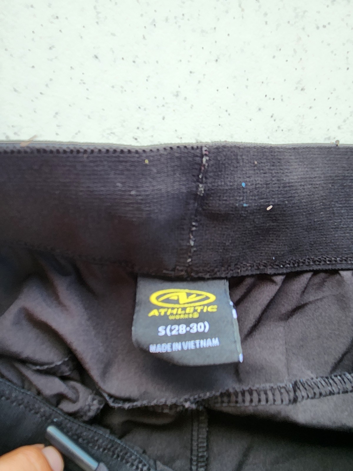 Athletic Works Driworks black running pants size S (28-30)