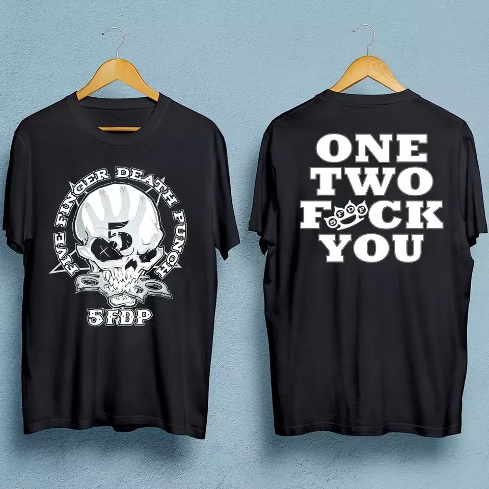 Five Finger Death Punch BAND black T-shirt
