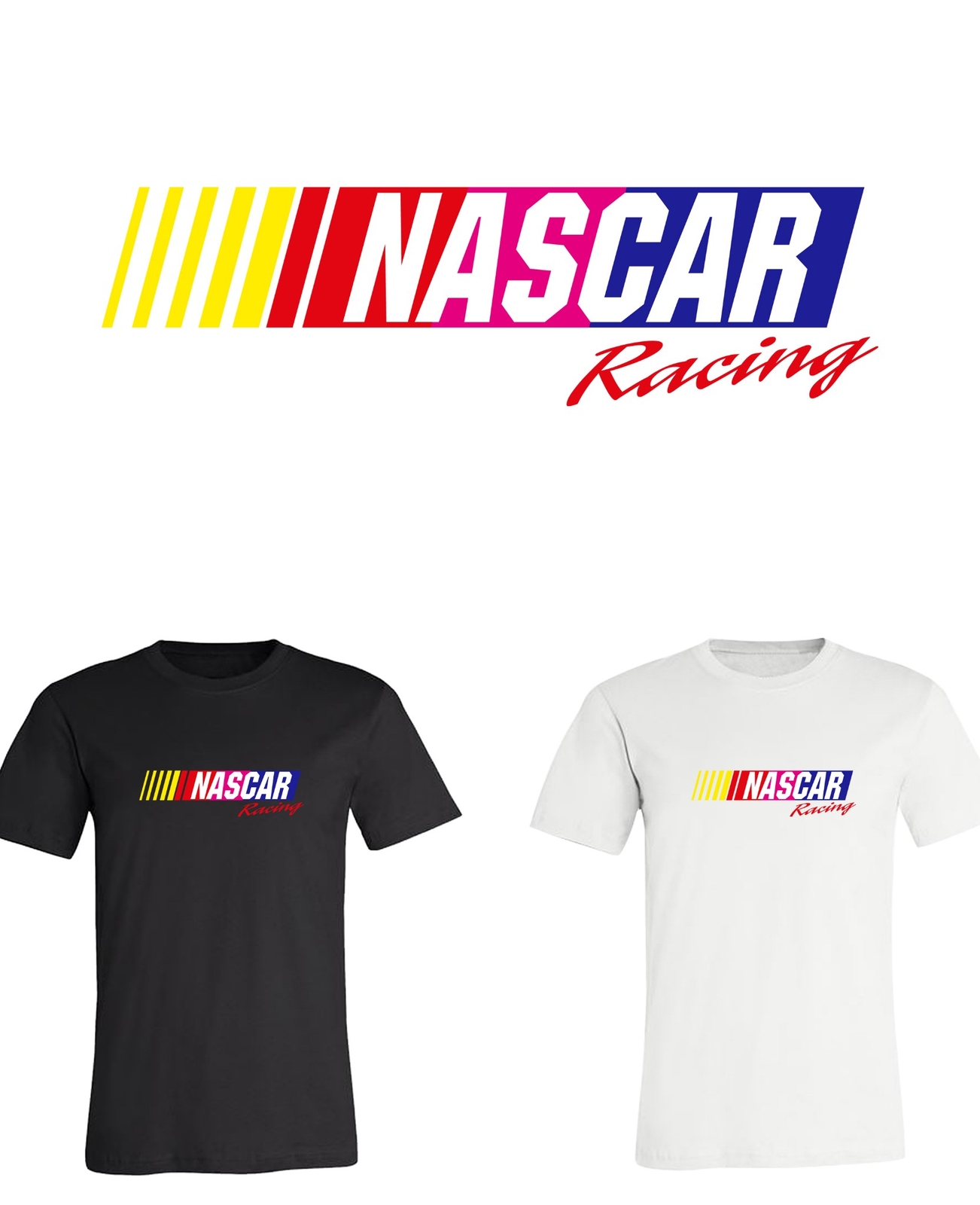 Nascar Main Logo T-Shirt shirt Sizes S-6XL! Fast Ship!