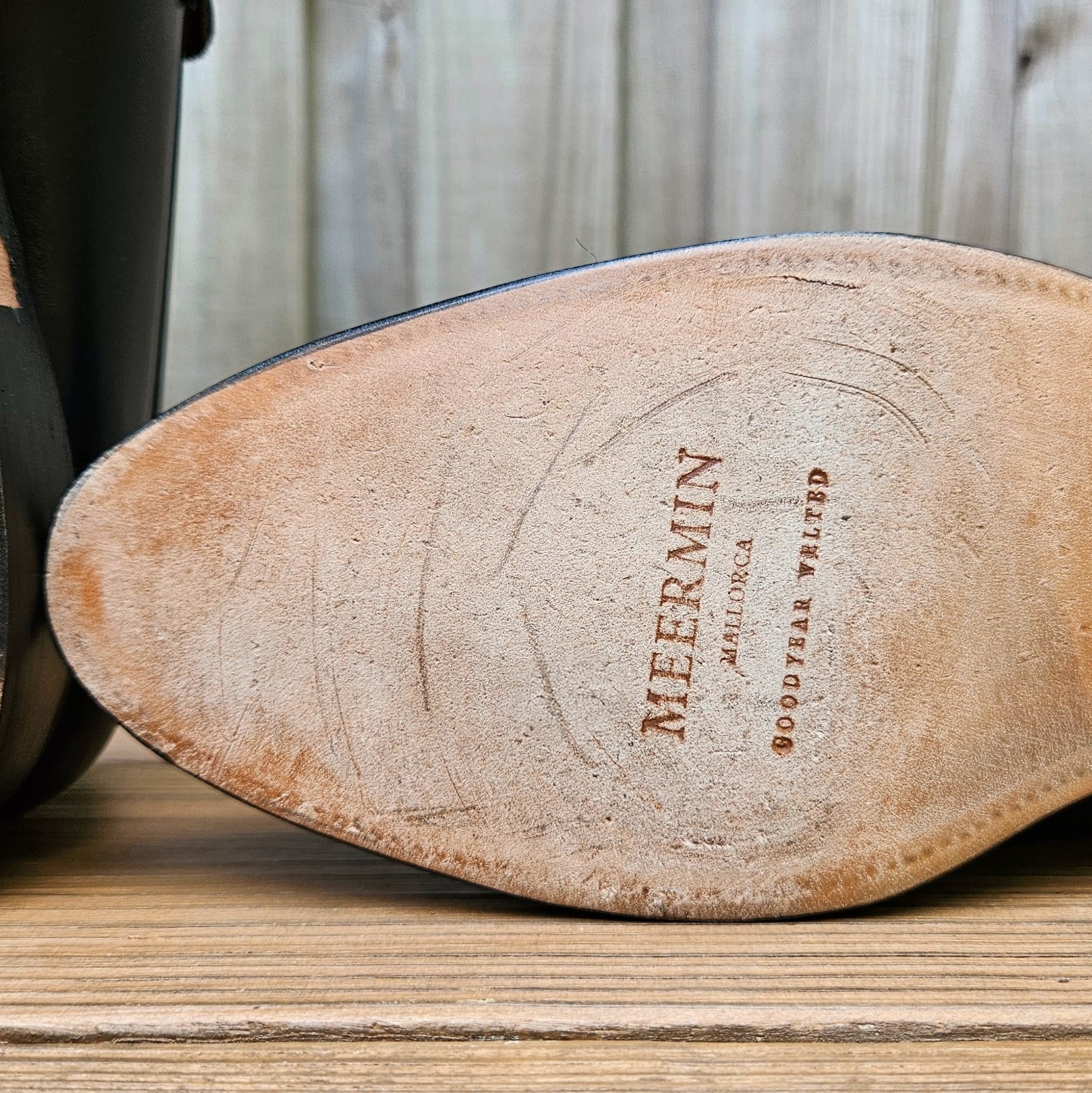Meermin Horsebit Loafers Black Calf Size 10 D US 114678 $230 WORN 2X!