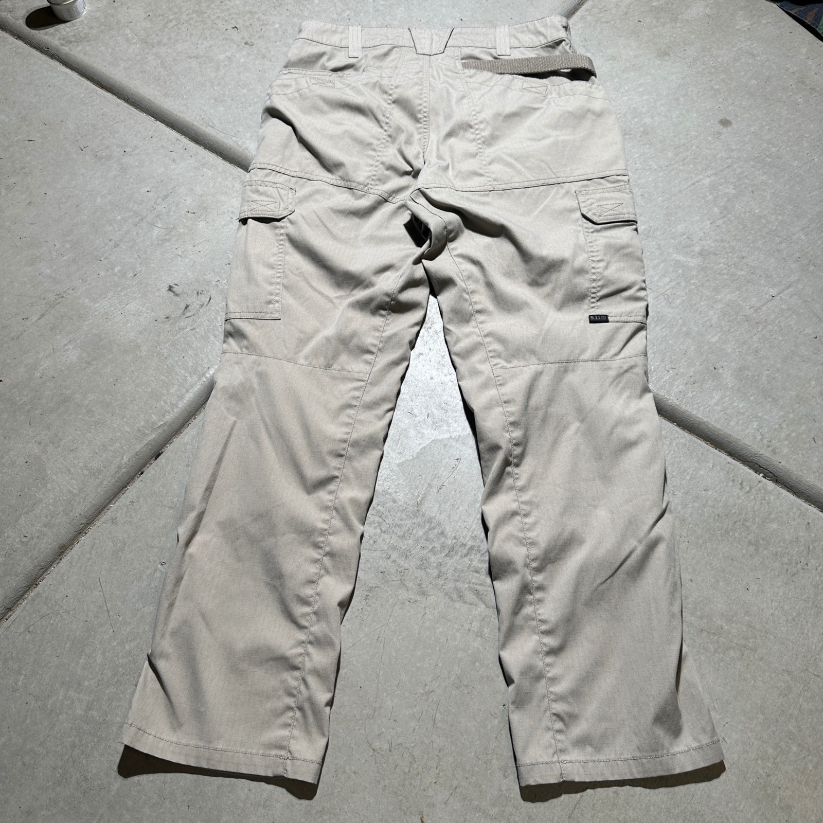 5.11 Tactical TDU Cargo Pants Mens 30×30 Khaki Ripstop Work Military 74512-055