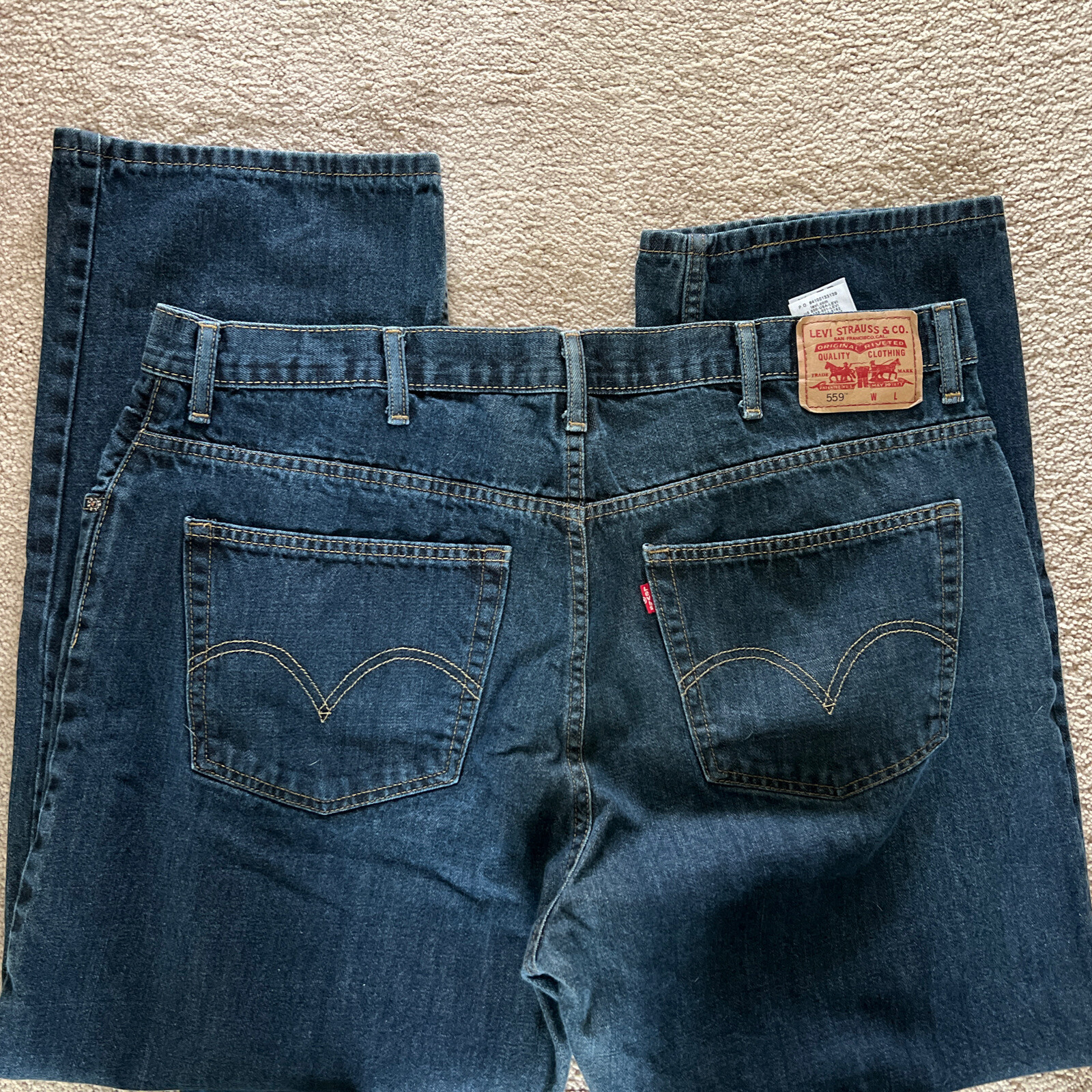 Levi’s 559 Men’s Relaxed Straight Jean 44×32