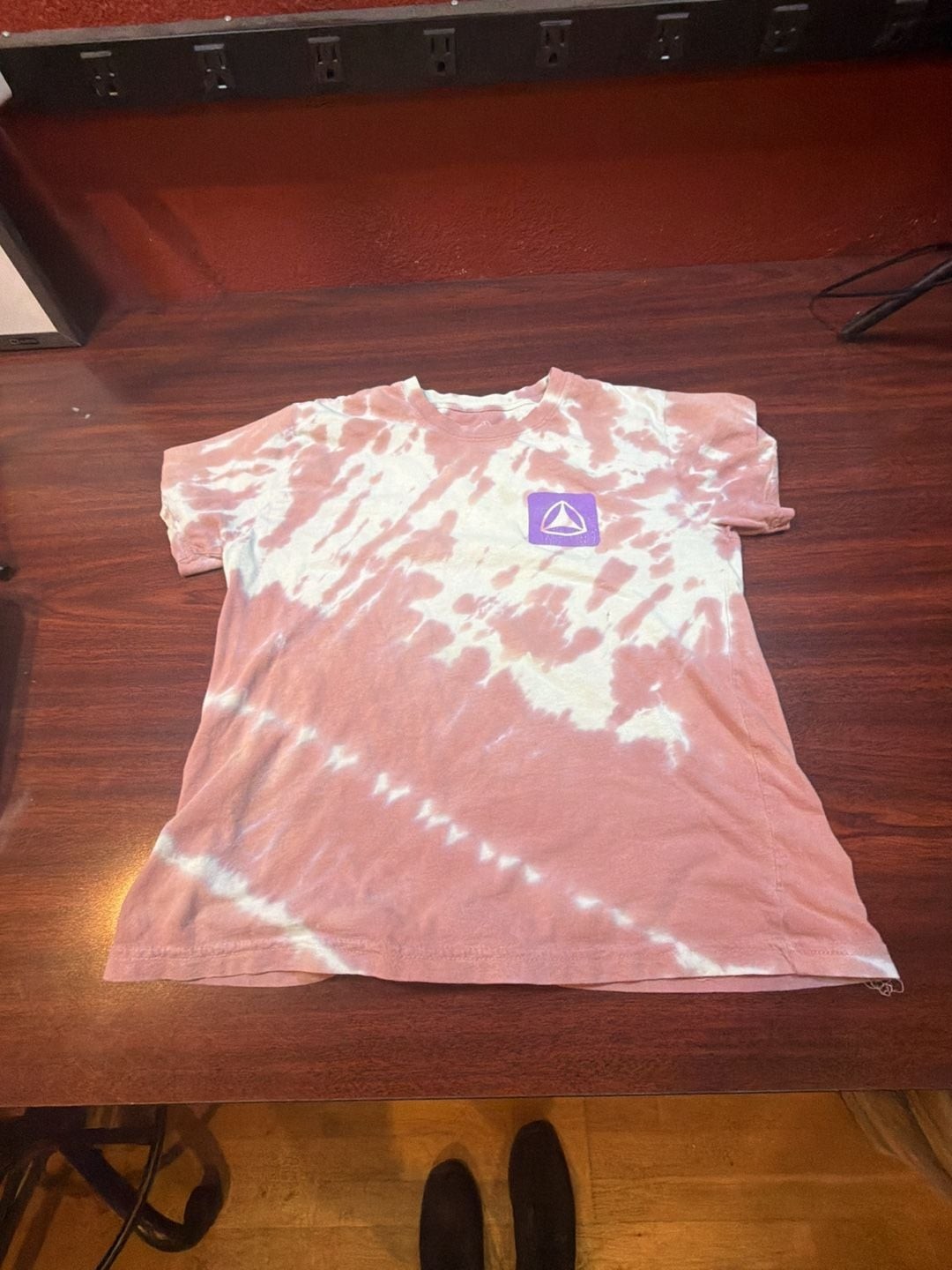 Active Ride Shop Pink Tie-Dye Short Sleeve T-Shirt